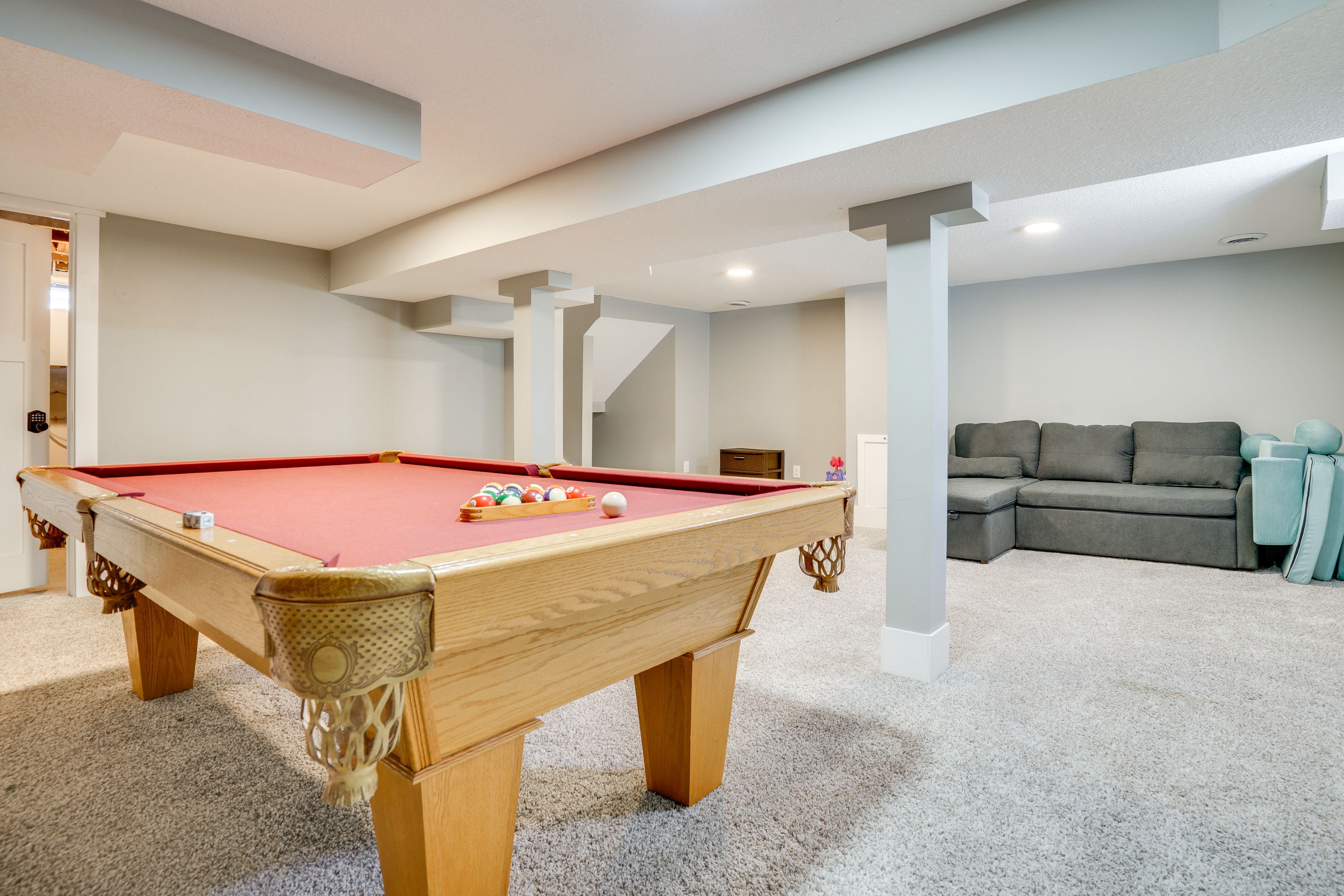 Basement | Lower Level | Pool Table