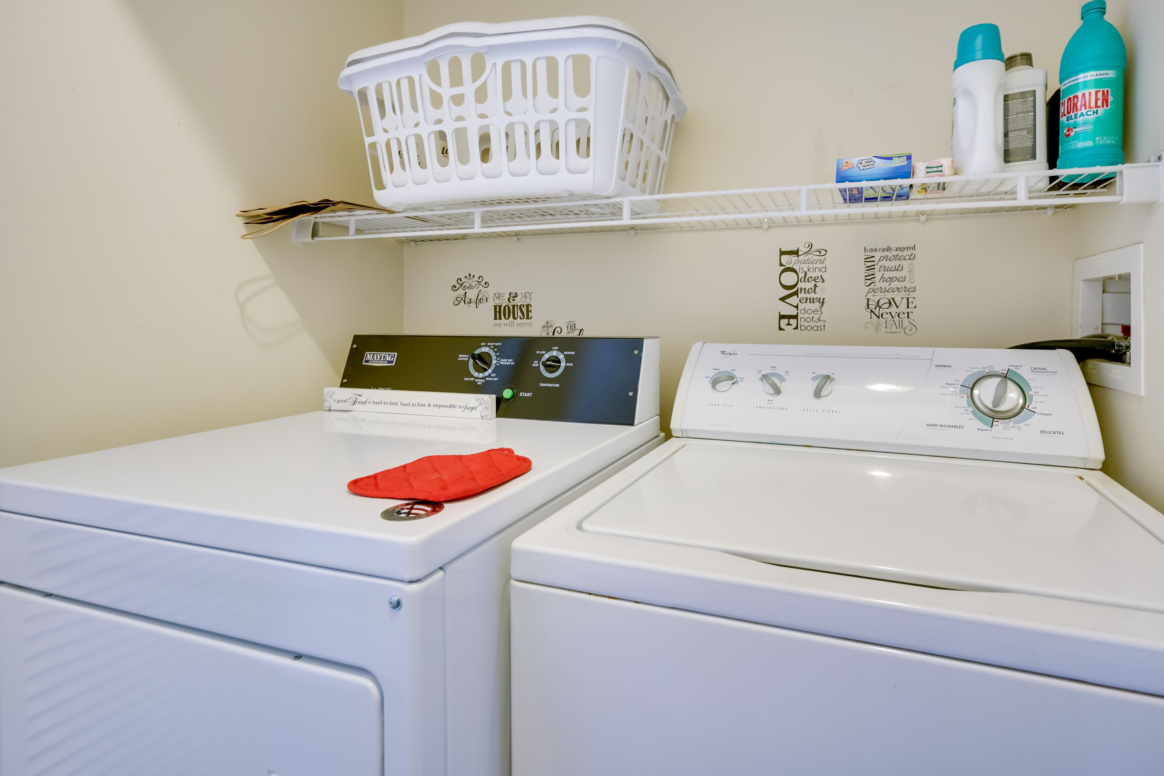 Laundry Room | Laundry Detergent Provided | Iron/Board