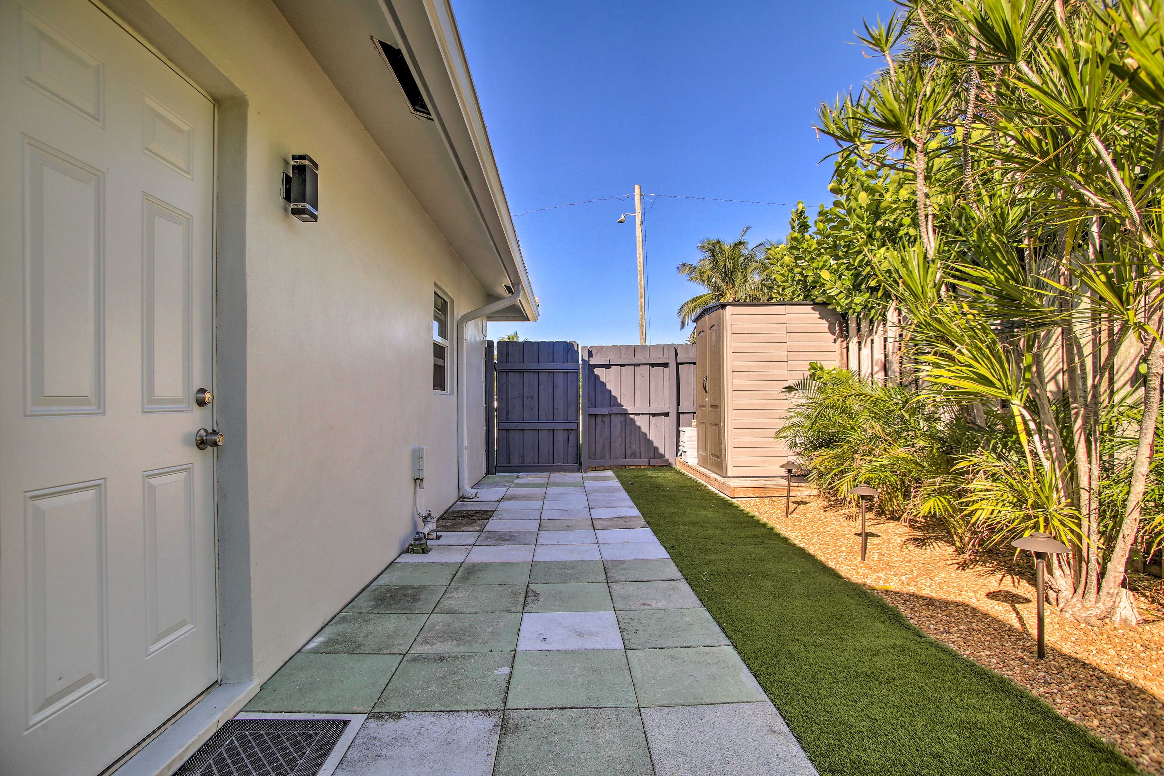 Studio Exterior | Private Entrance