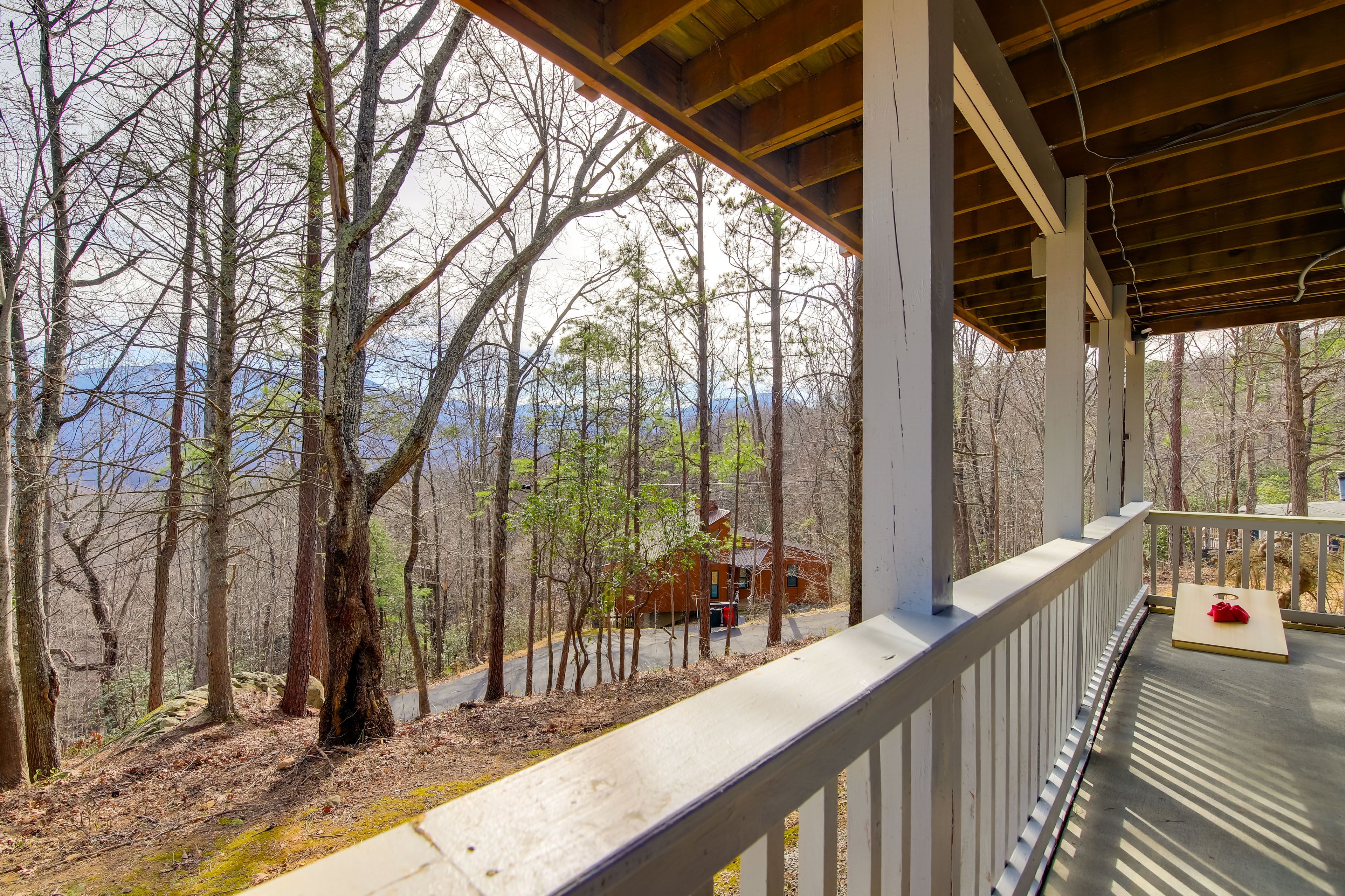 Deck | Mountain Views | Cornhole | 1,800 Sq Ft