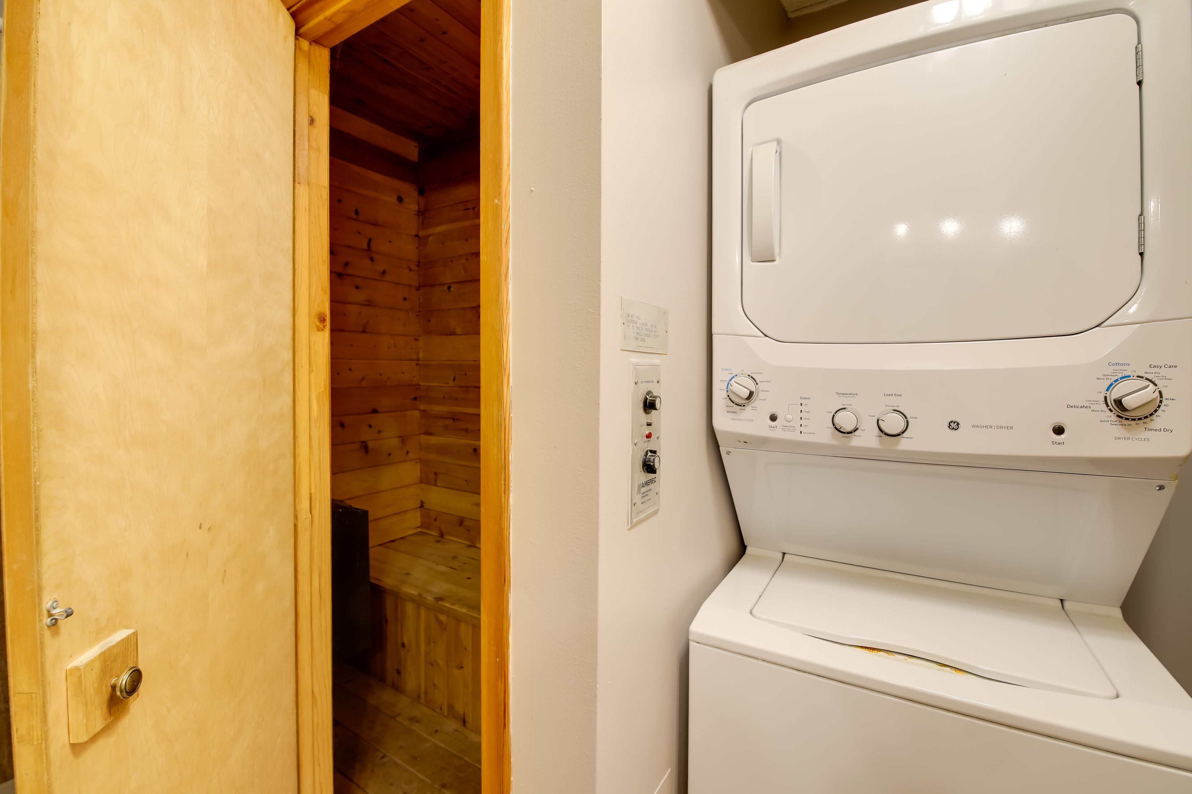 Washer + Dryer | Sauna