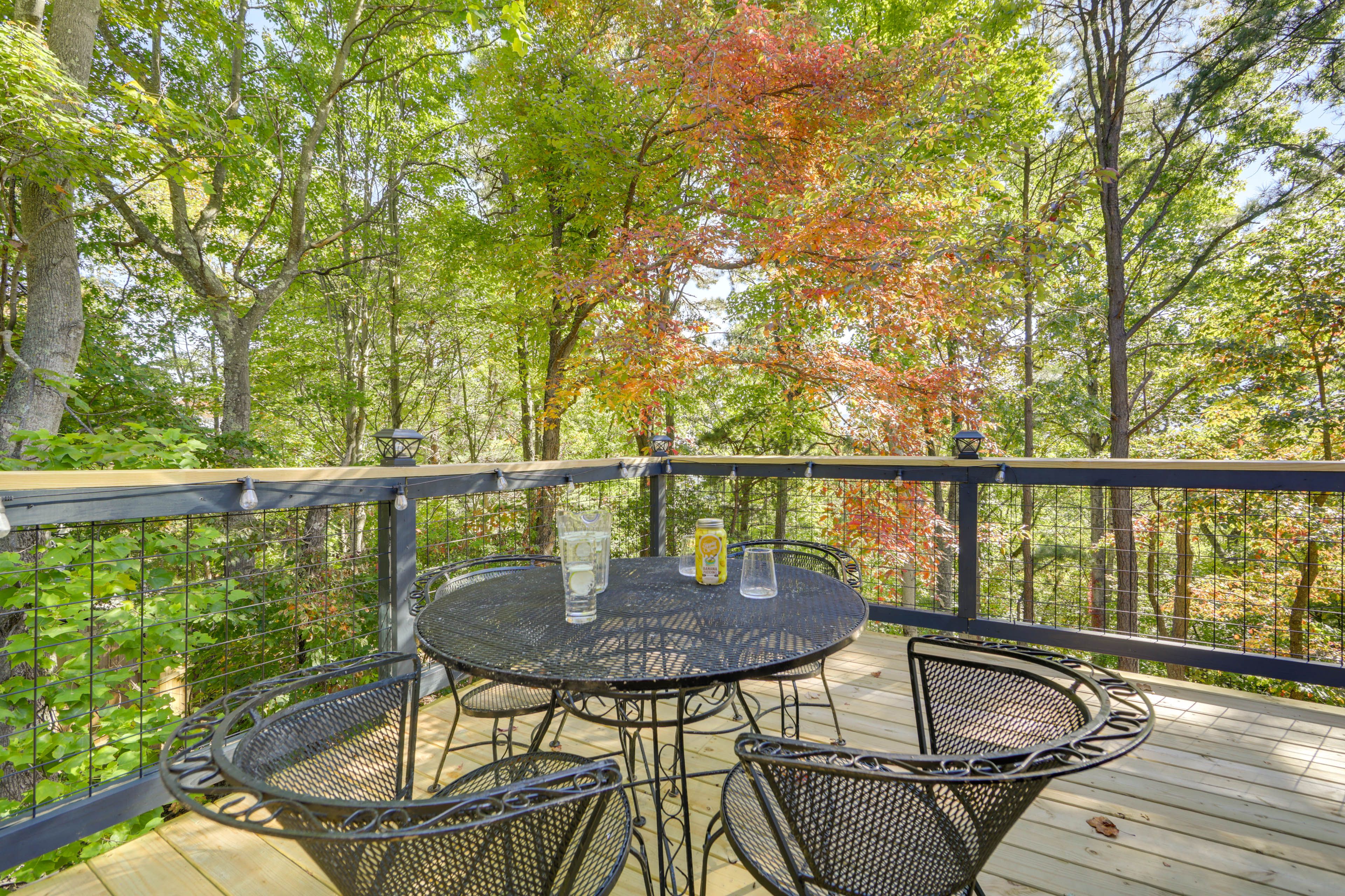 Deck | Mountain & Wooded Views | 1,800 Sq Ft