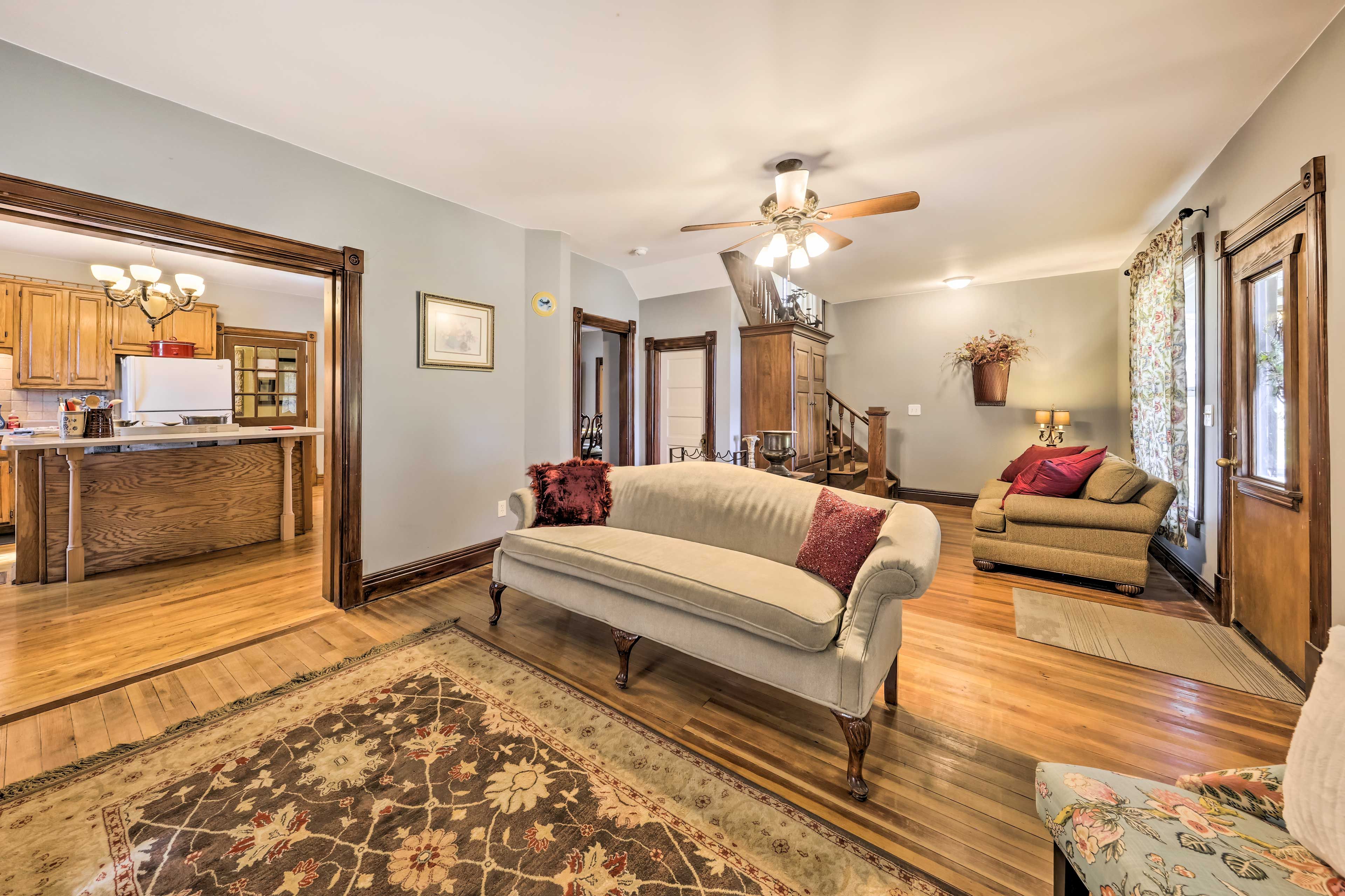 Living Room | Central Heating & A/C | Mini-Split Window Heat & A/C Units
