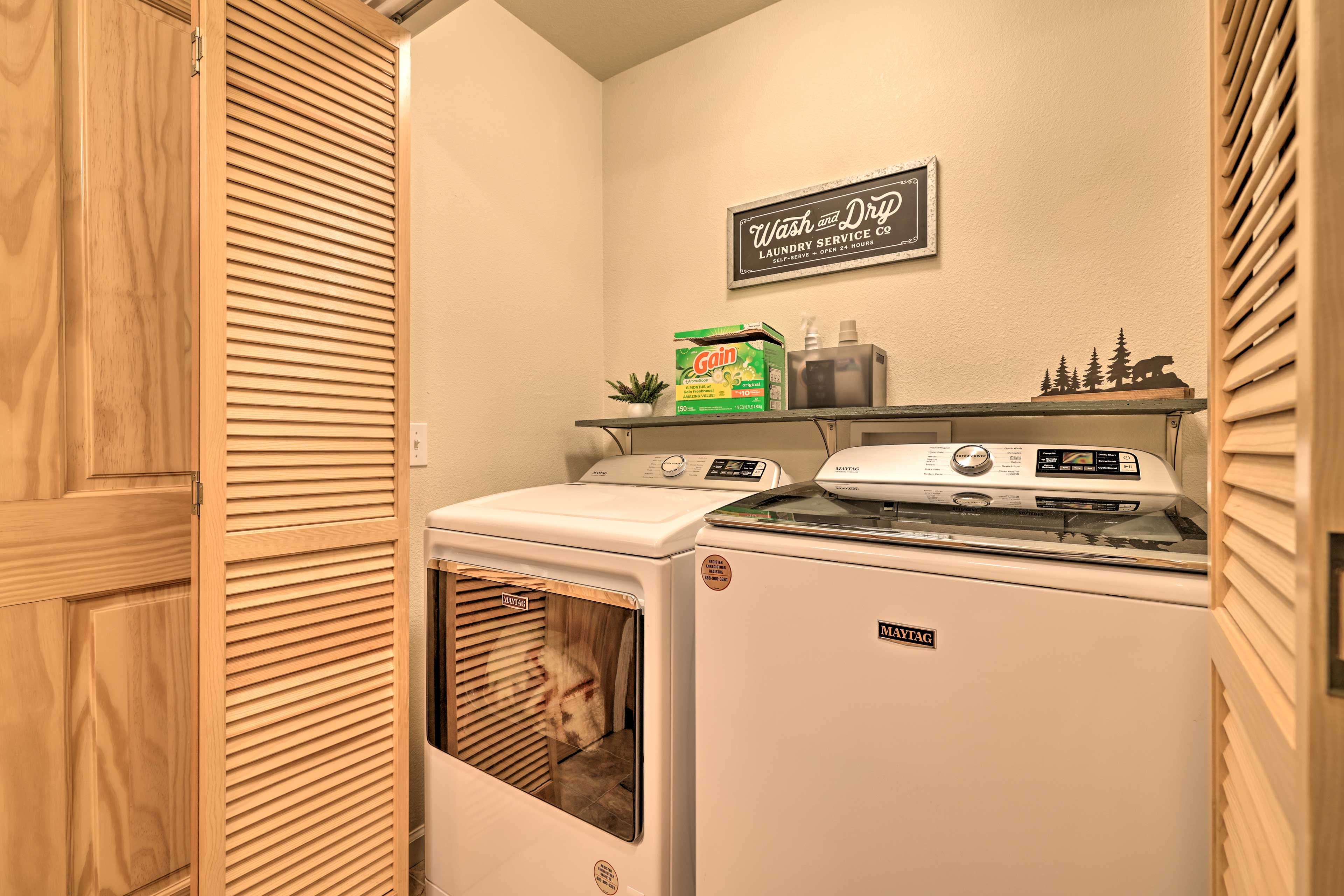 Laundry Closet | Lower Level | Iron/Board