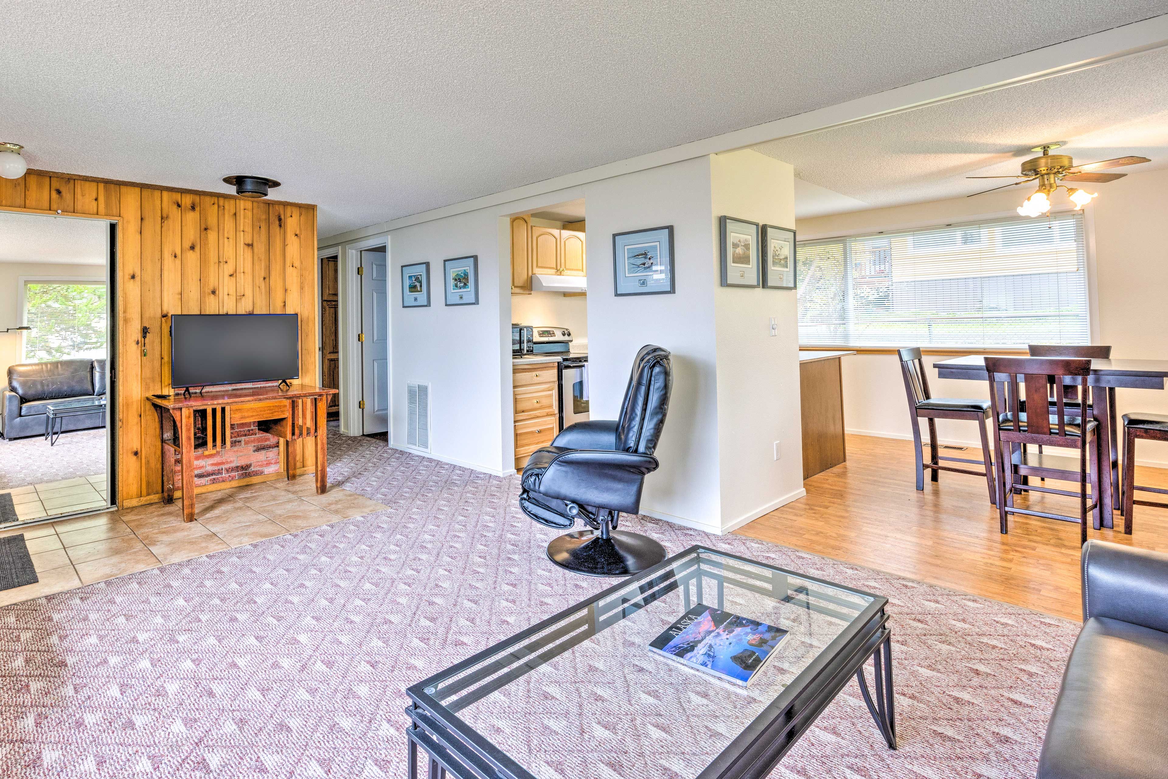 Sitka Vacation Rental | 3BR | 1.5BA | 1,200 Sq Ft | Step-Free Entry Via Ramp