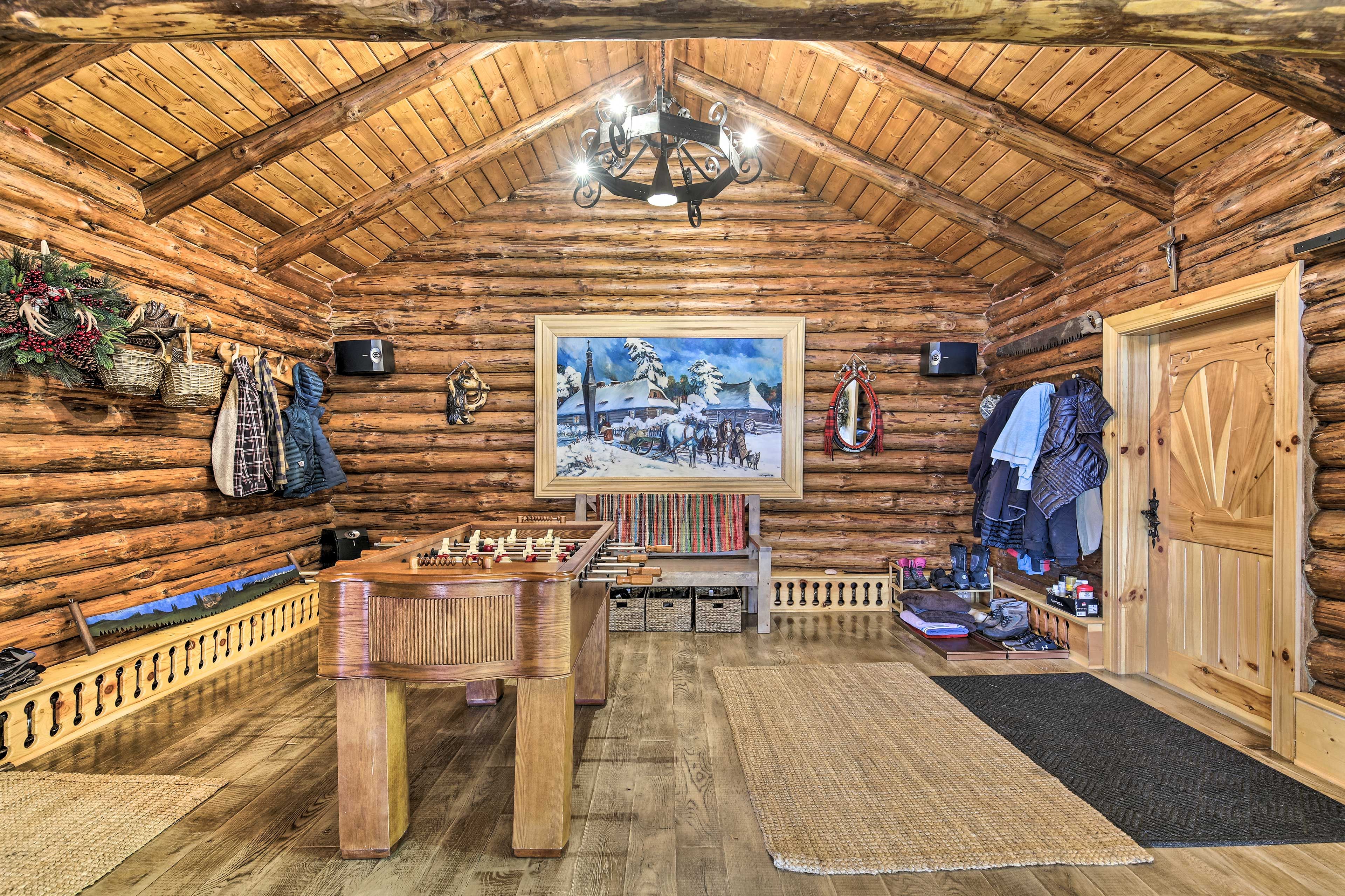 Mudroom/Entryway | Foosball Table