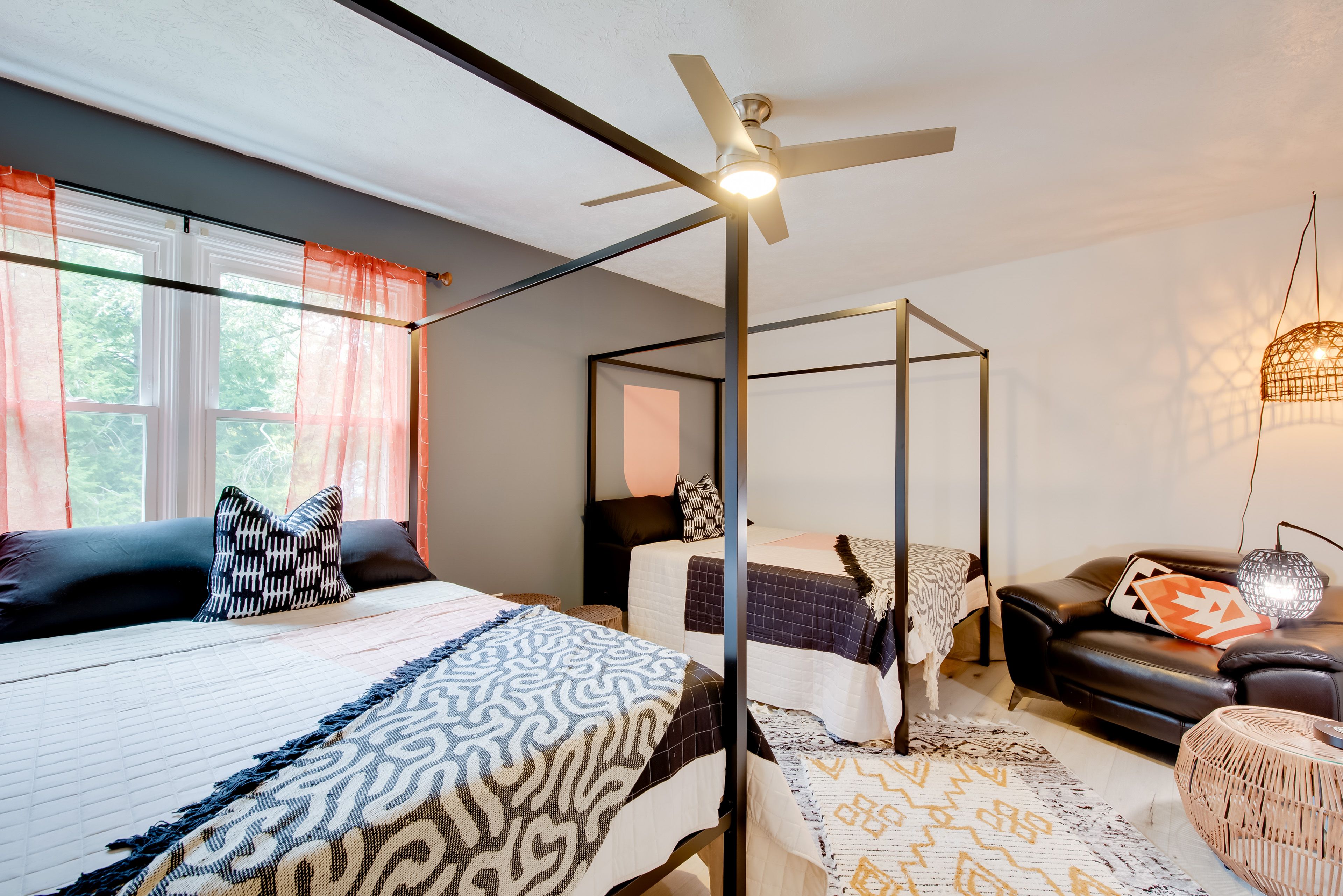 Bedroom 3 | 2 Full Beds | Main Level