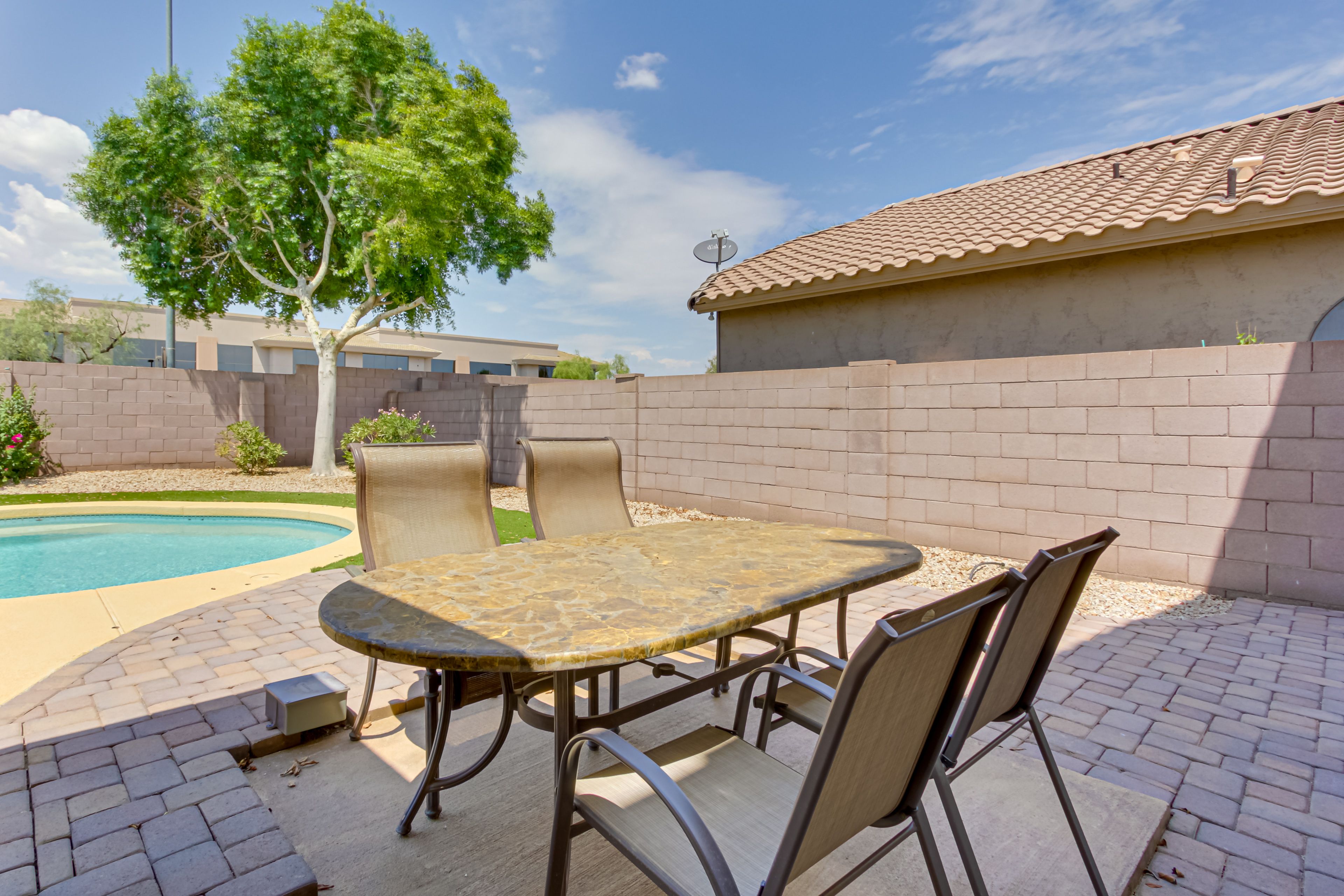 Patio | Gas Grill | Multiple Dining Areas