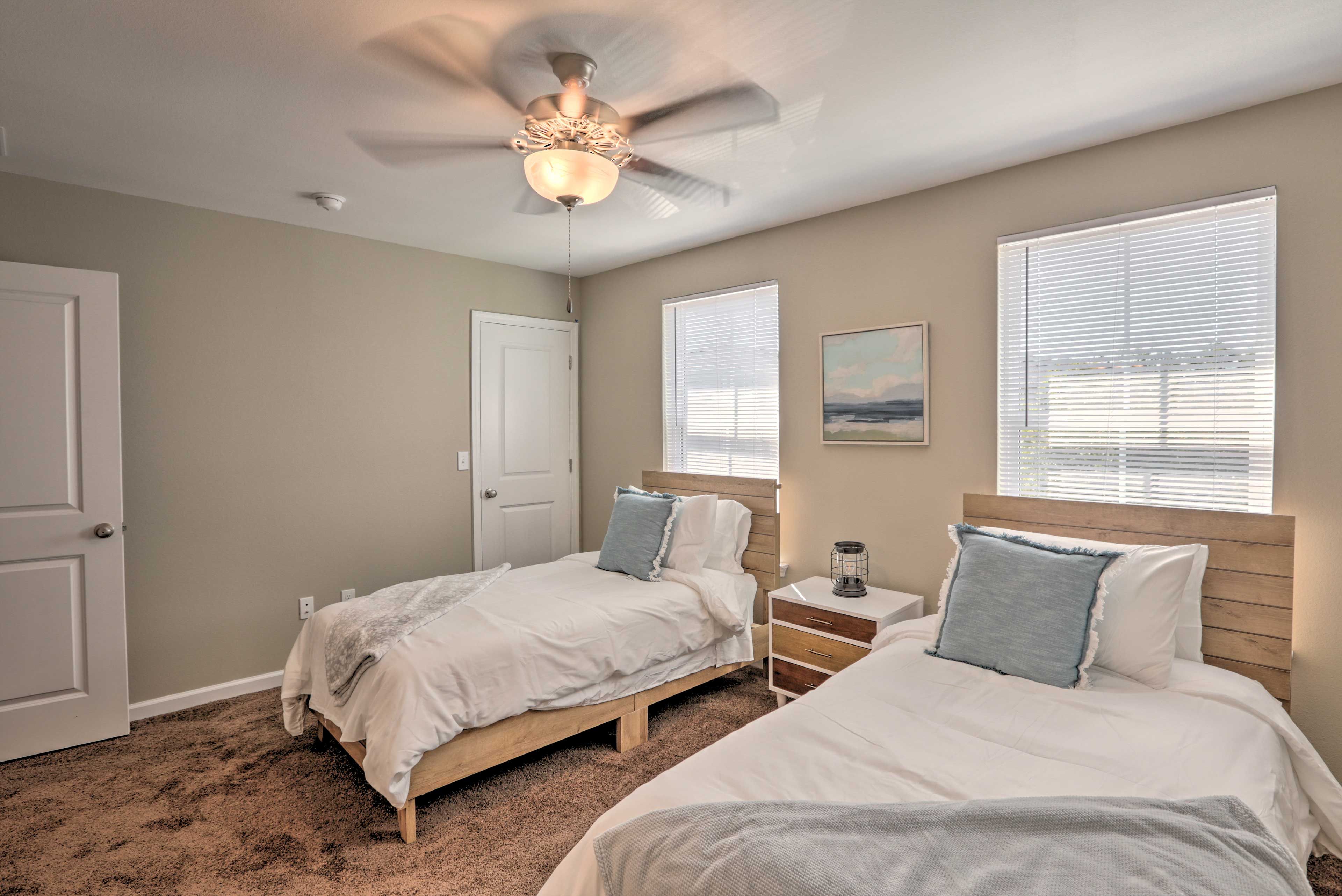 Bedroom 3 | 2 Twin Beds | 2nd Floor