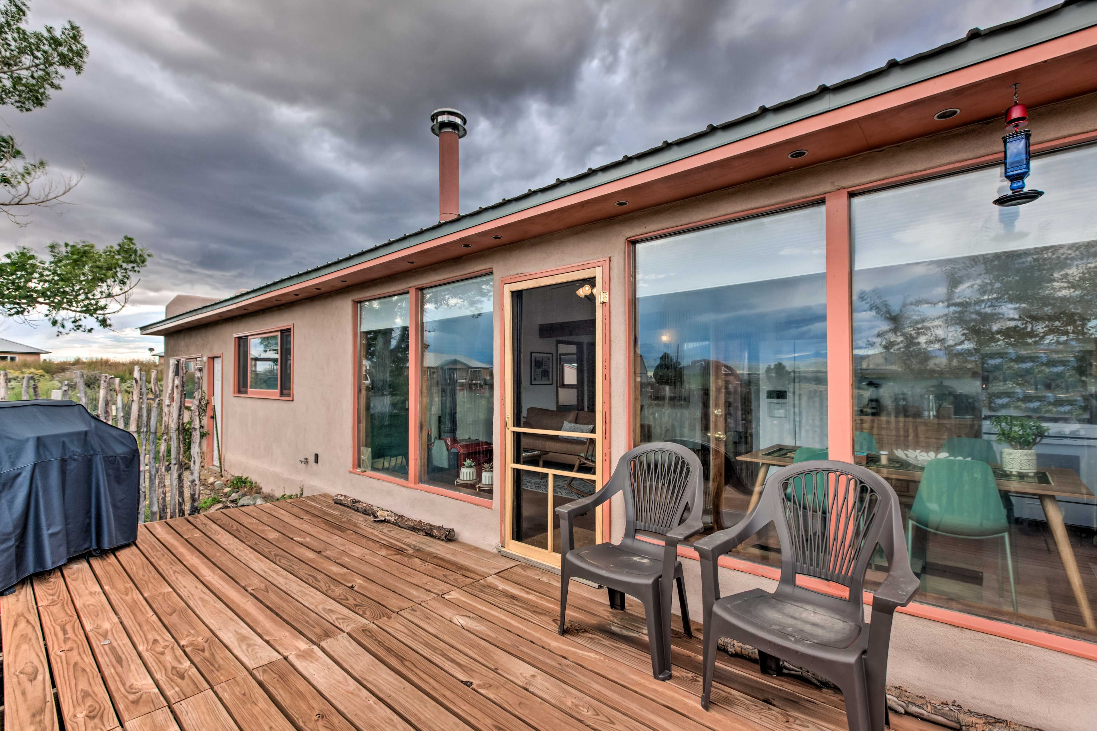 Deck | Gas Grill | Beautiful Views