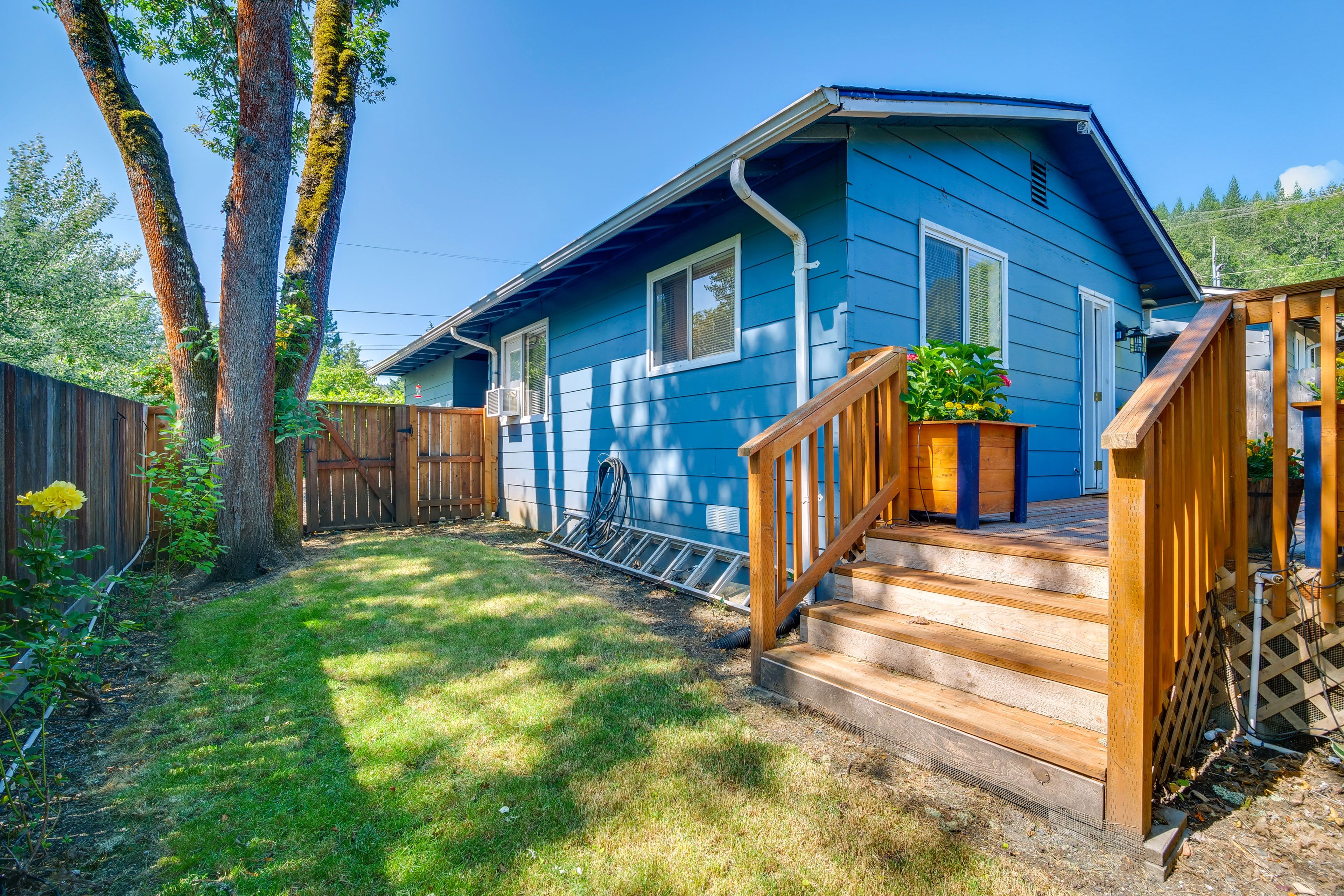 Exterior | Private Yard | Single-Story Home