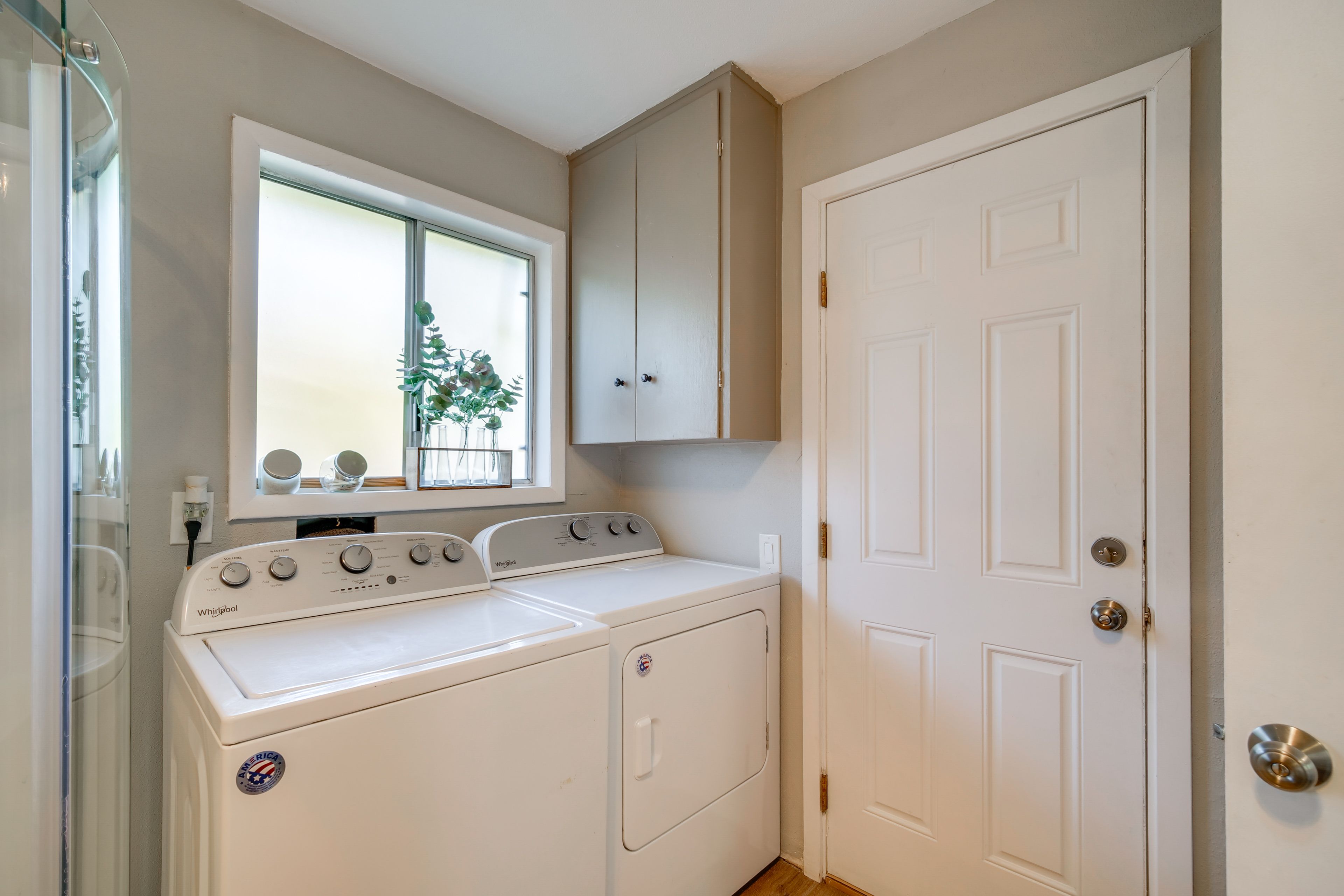 Laundry Area | Washer/Dryer | Iron/Board