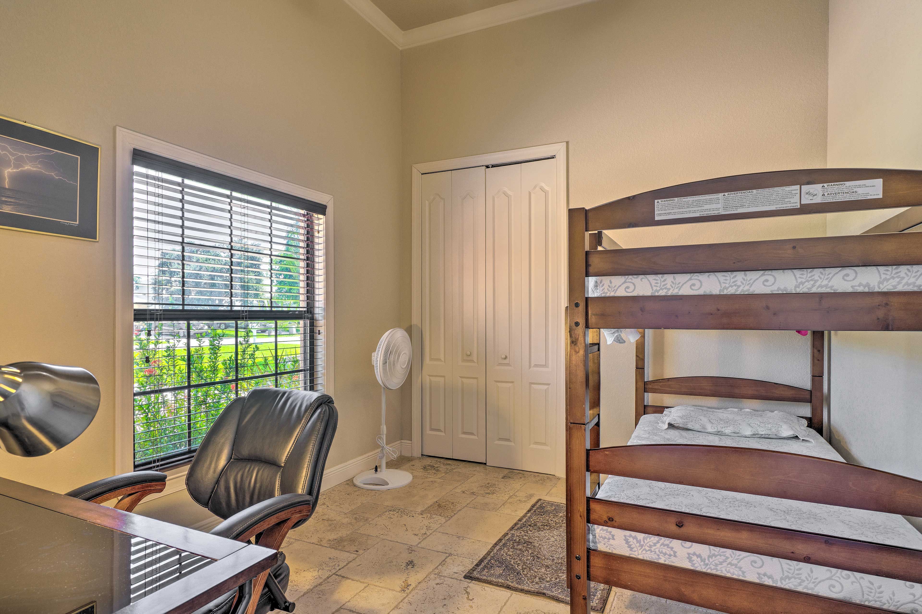 Bedroom 4 | Twin Bunk Bed