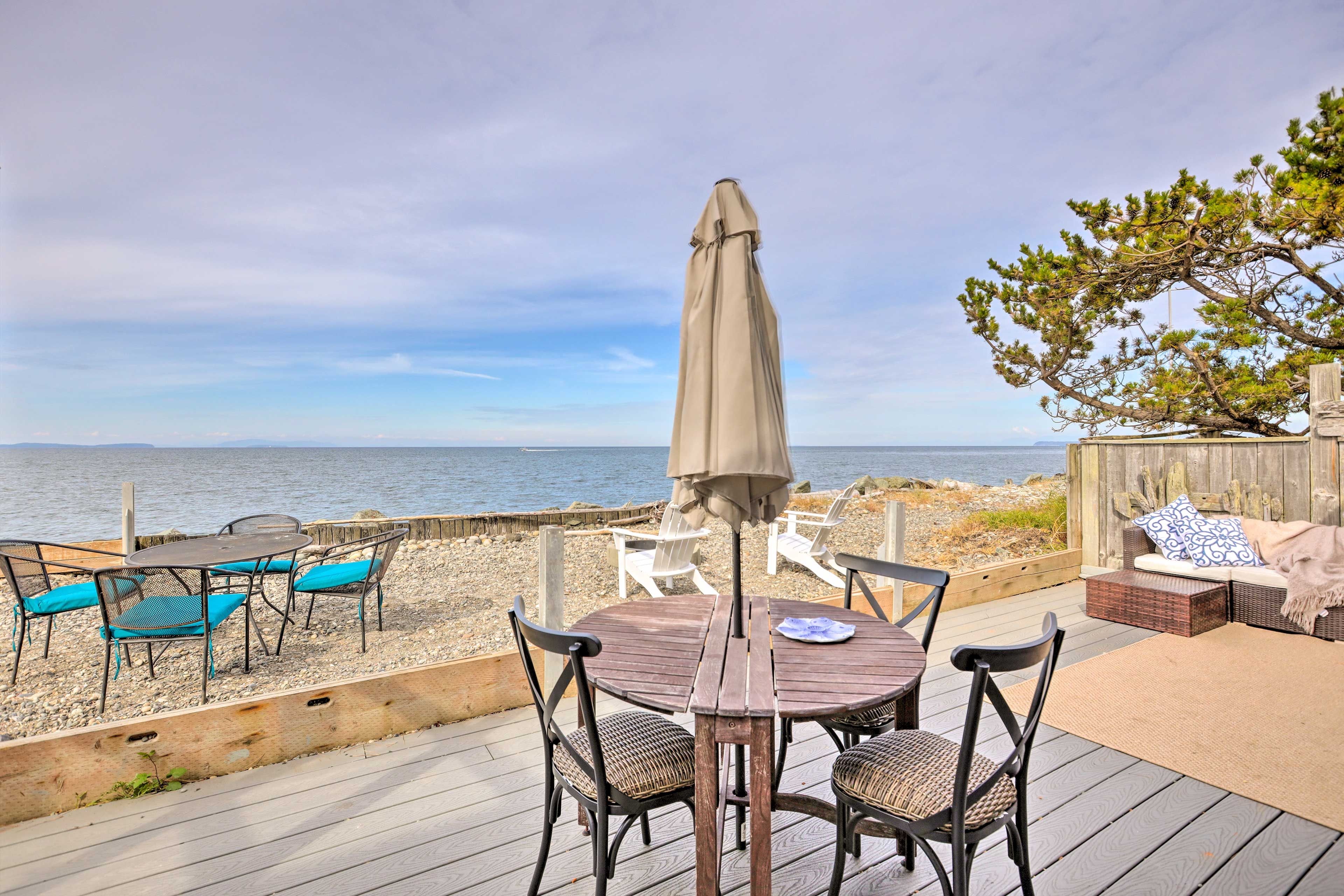 Beachfront Deck