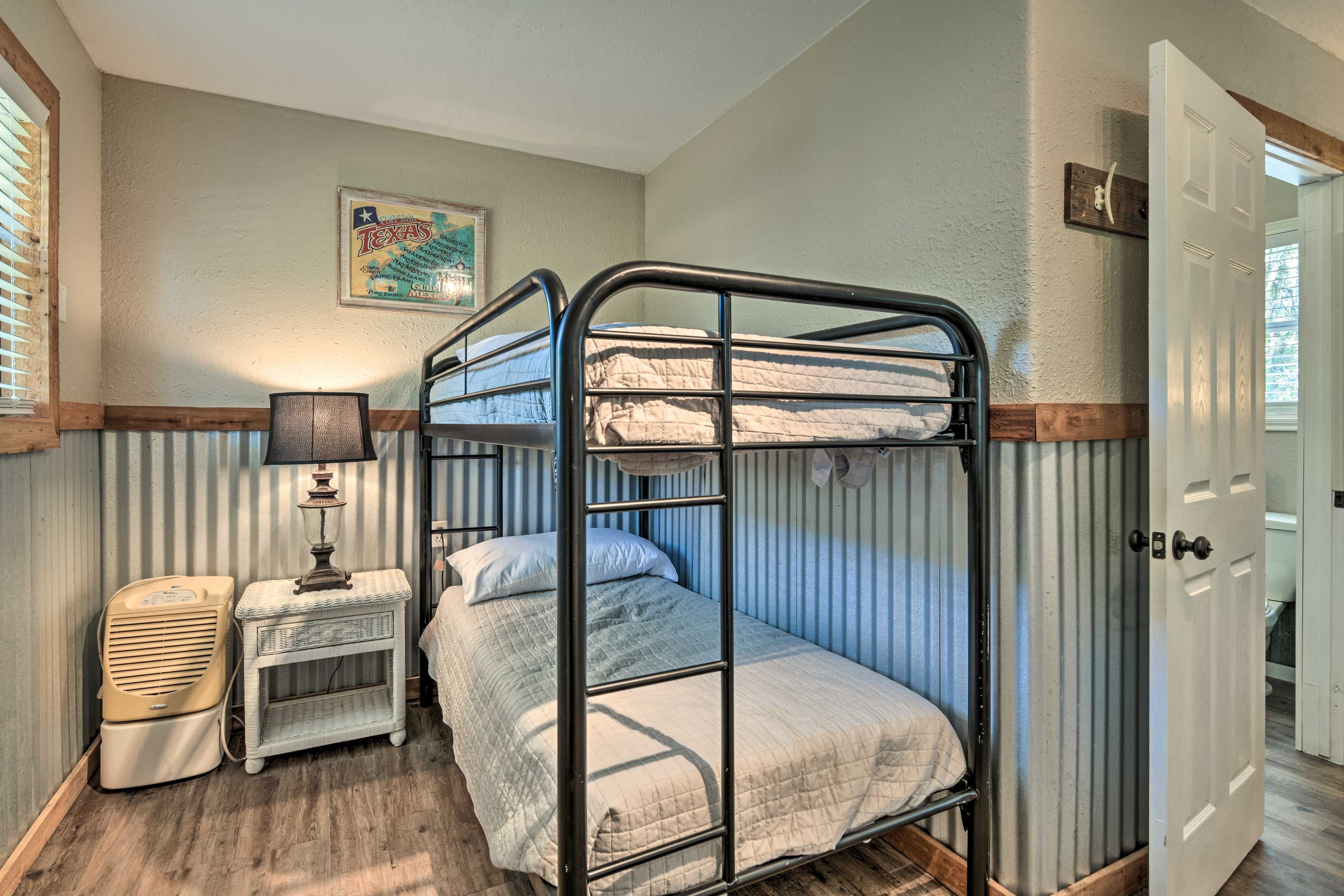 Bedroom 3 (Separate Bunkhouse) | Twin Bunk Bed