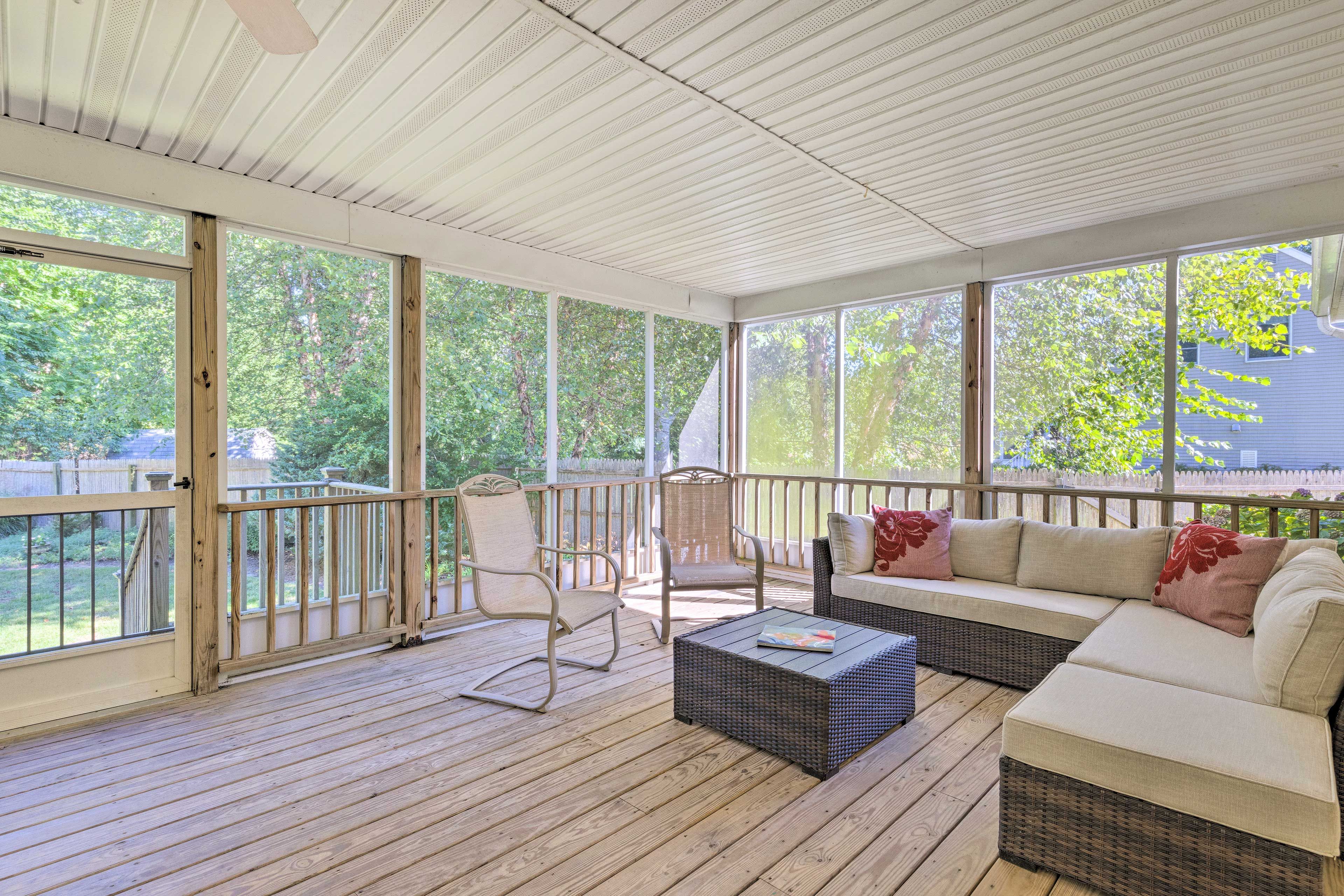 Screened Deck