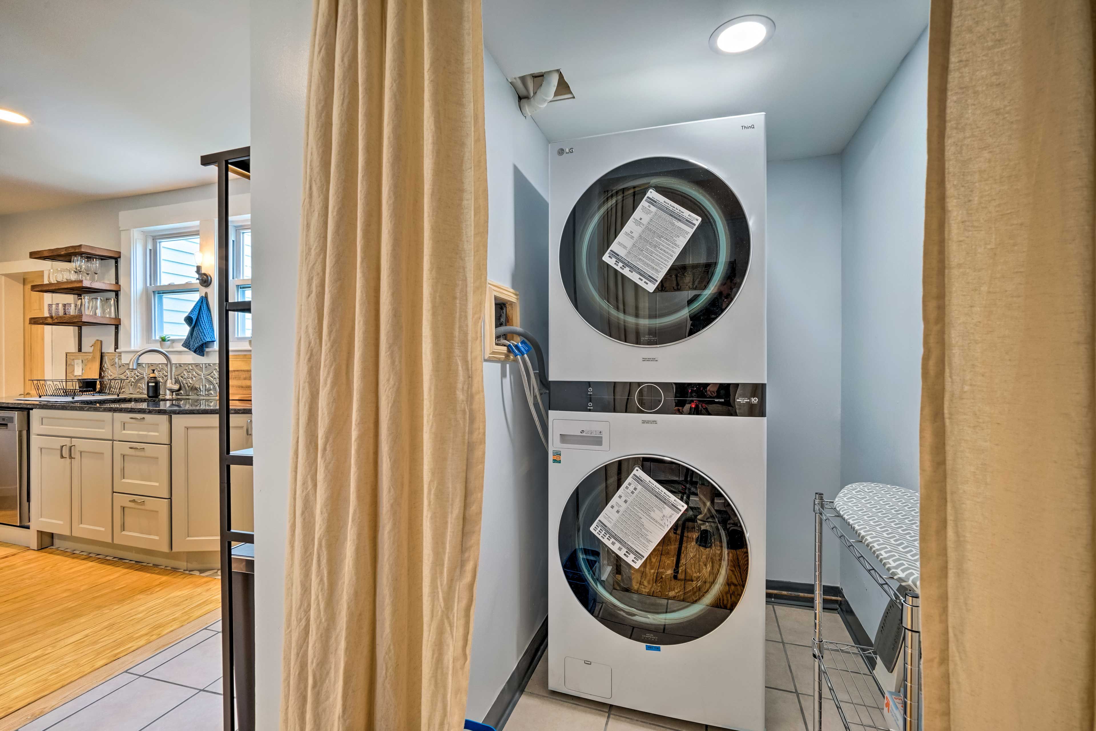 In-Unit Laundry | Iron/Board