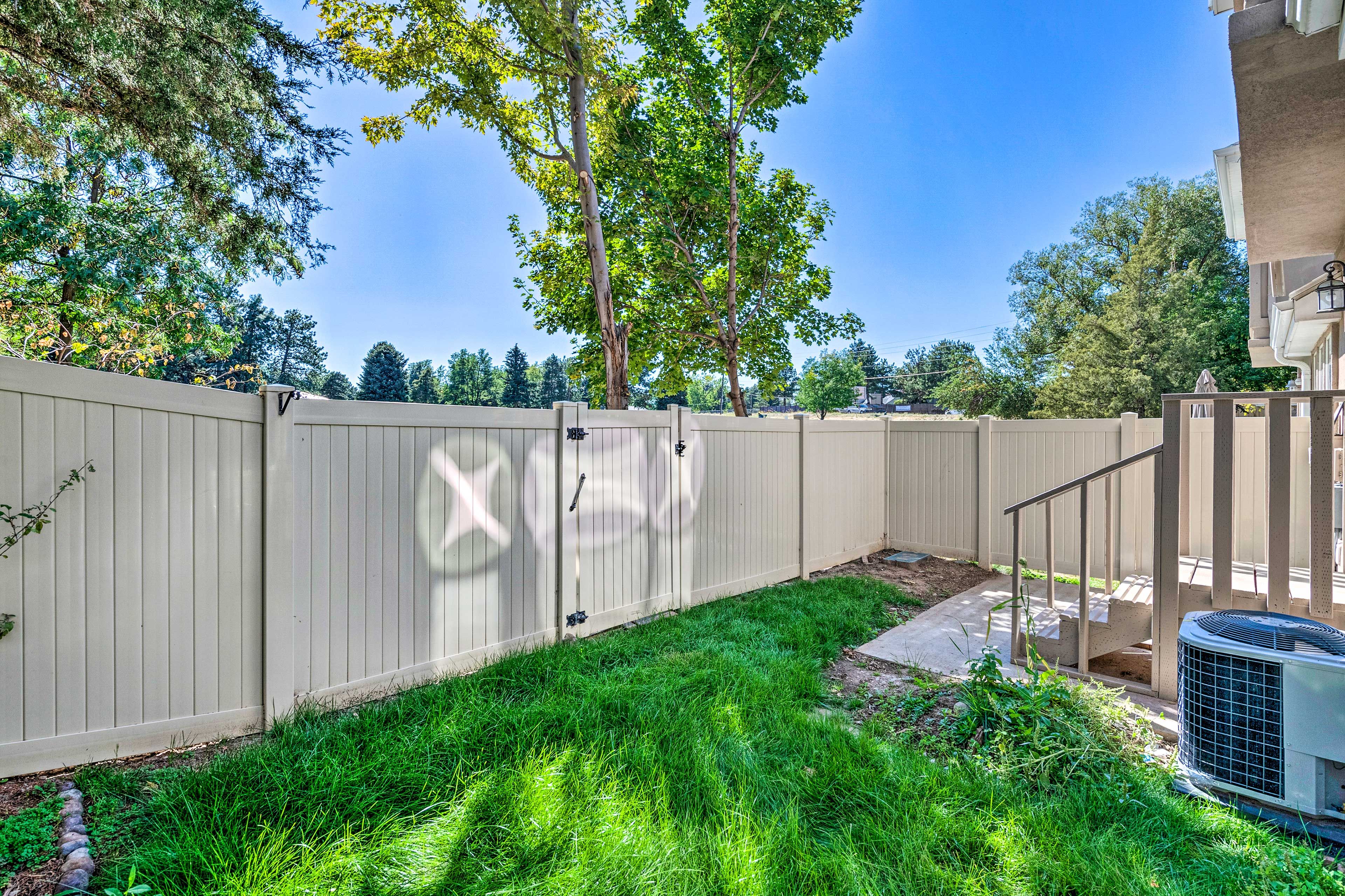 Fenced Yard