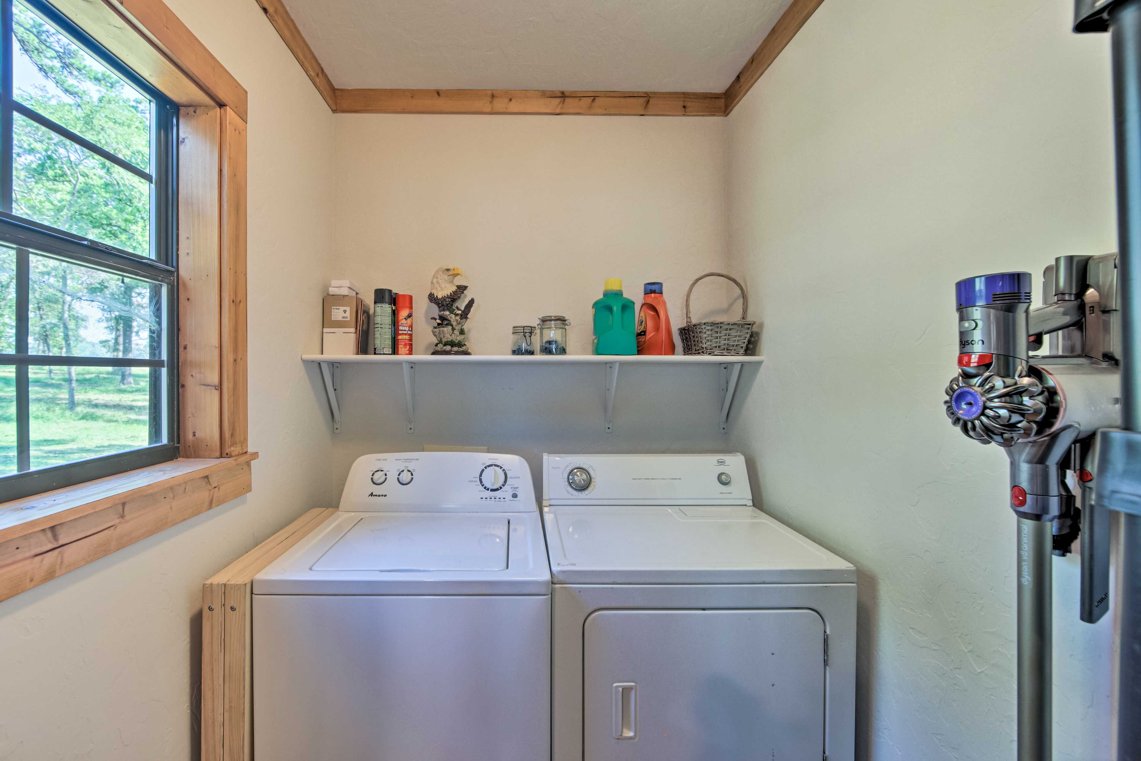 Laundry Room | Laundry Detergent Provided