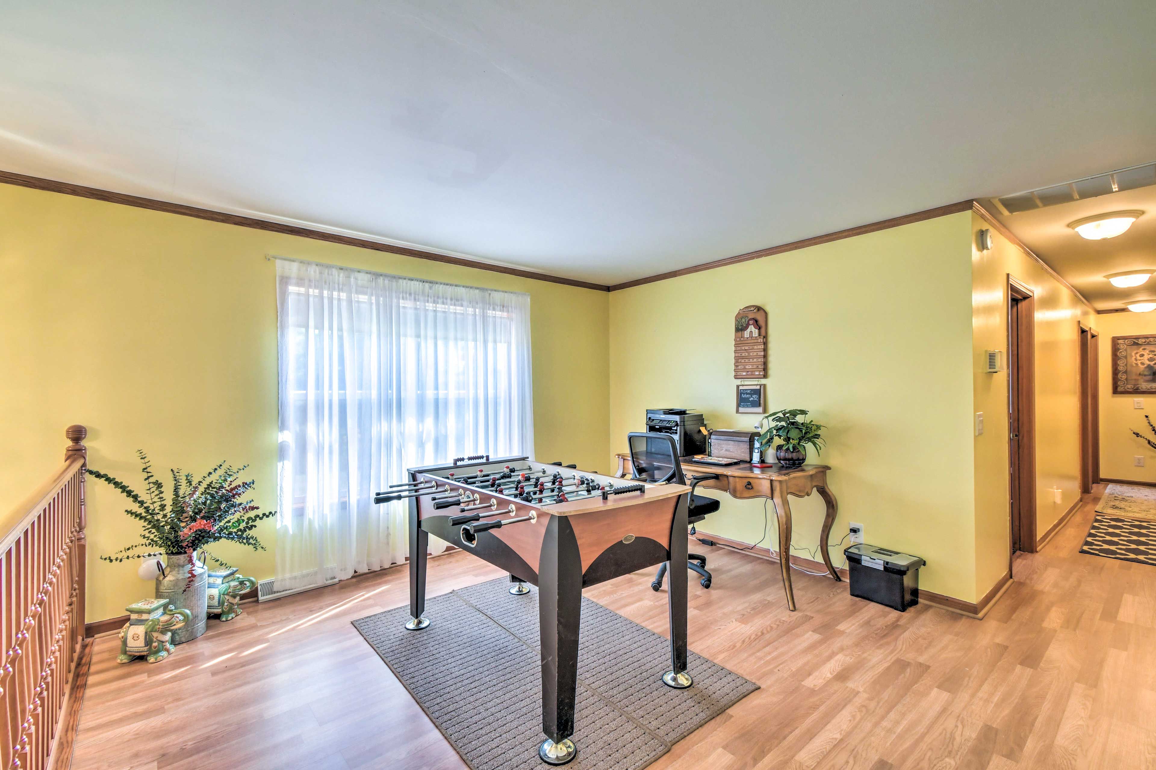 Foosball Table Area | Free WiFi