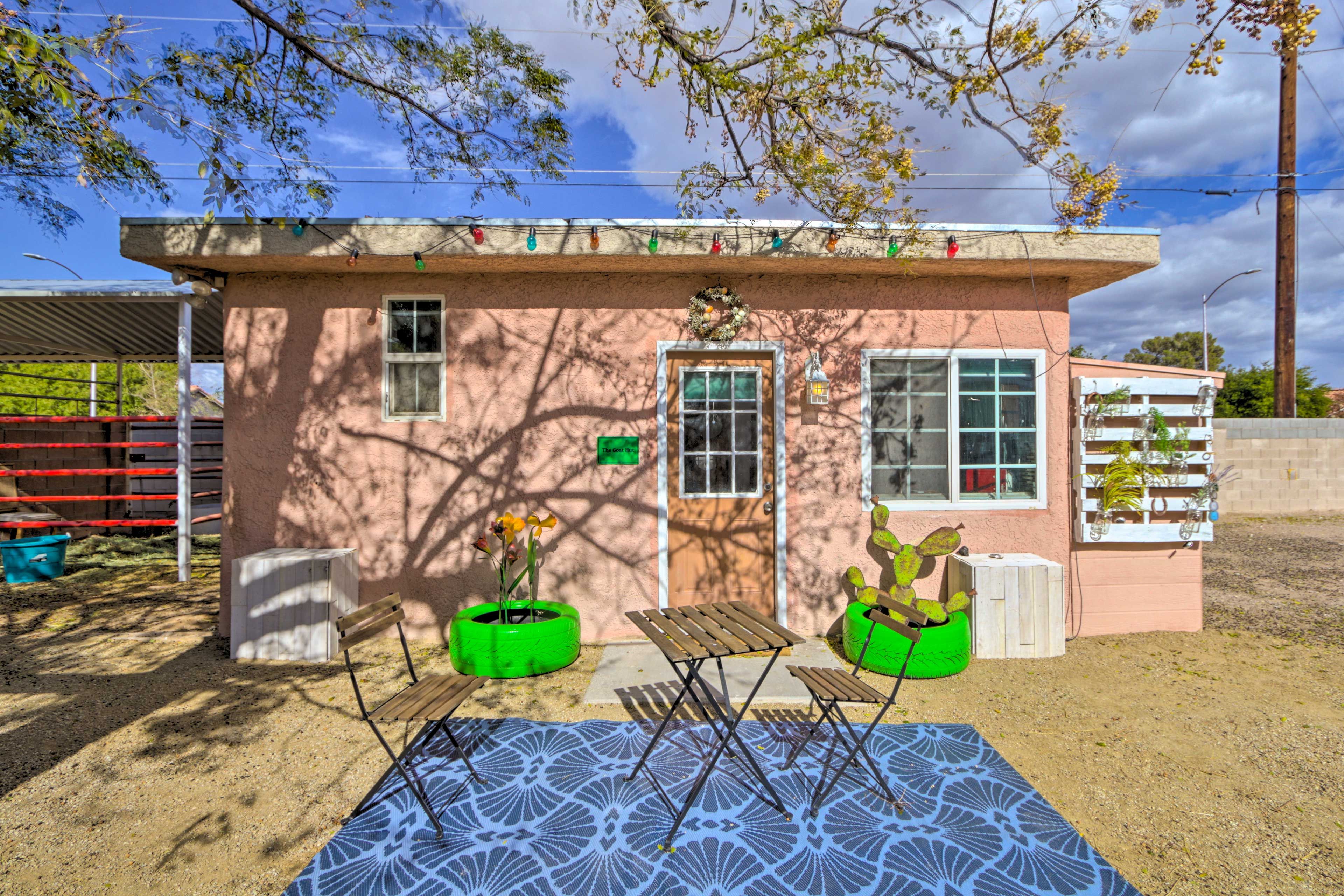 Studio Exterior | Shared Backyard