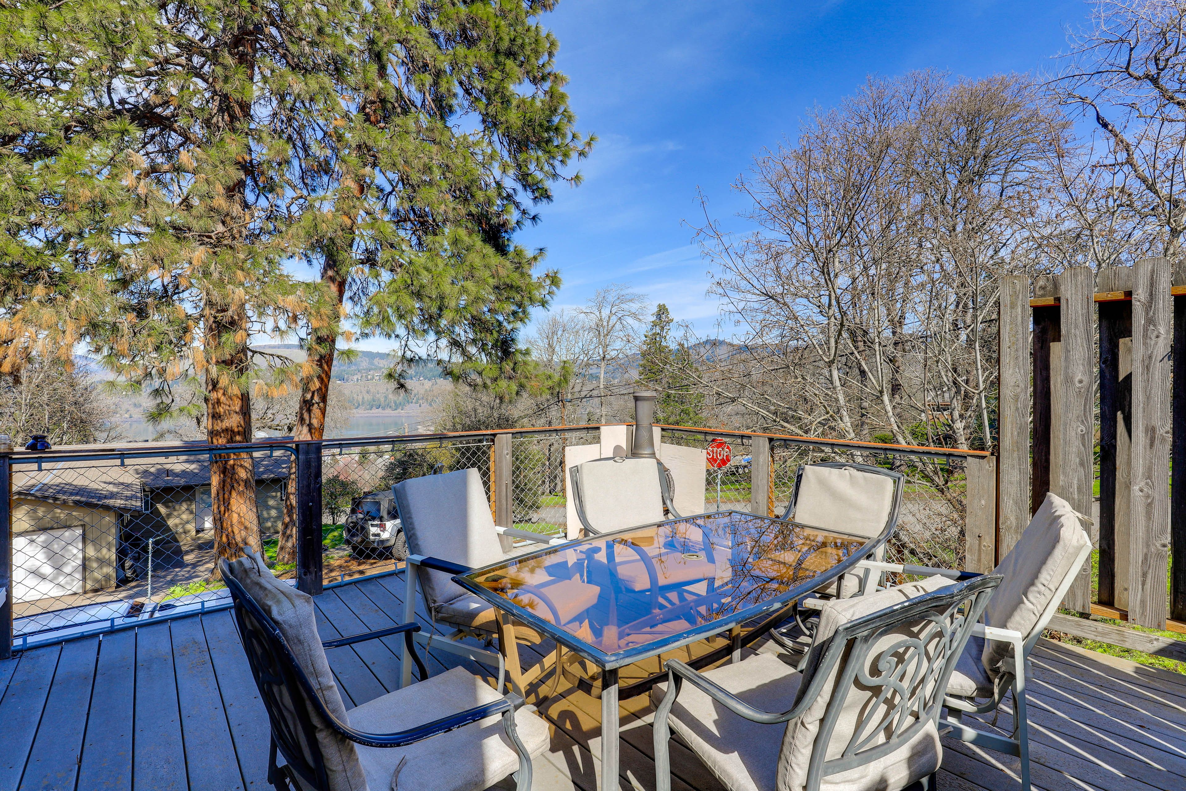 Deck | Private Hot Tub | Gas Grill | Outdoor Dining Area | Water Views