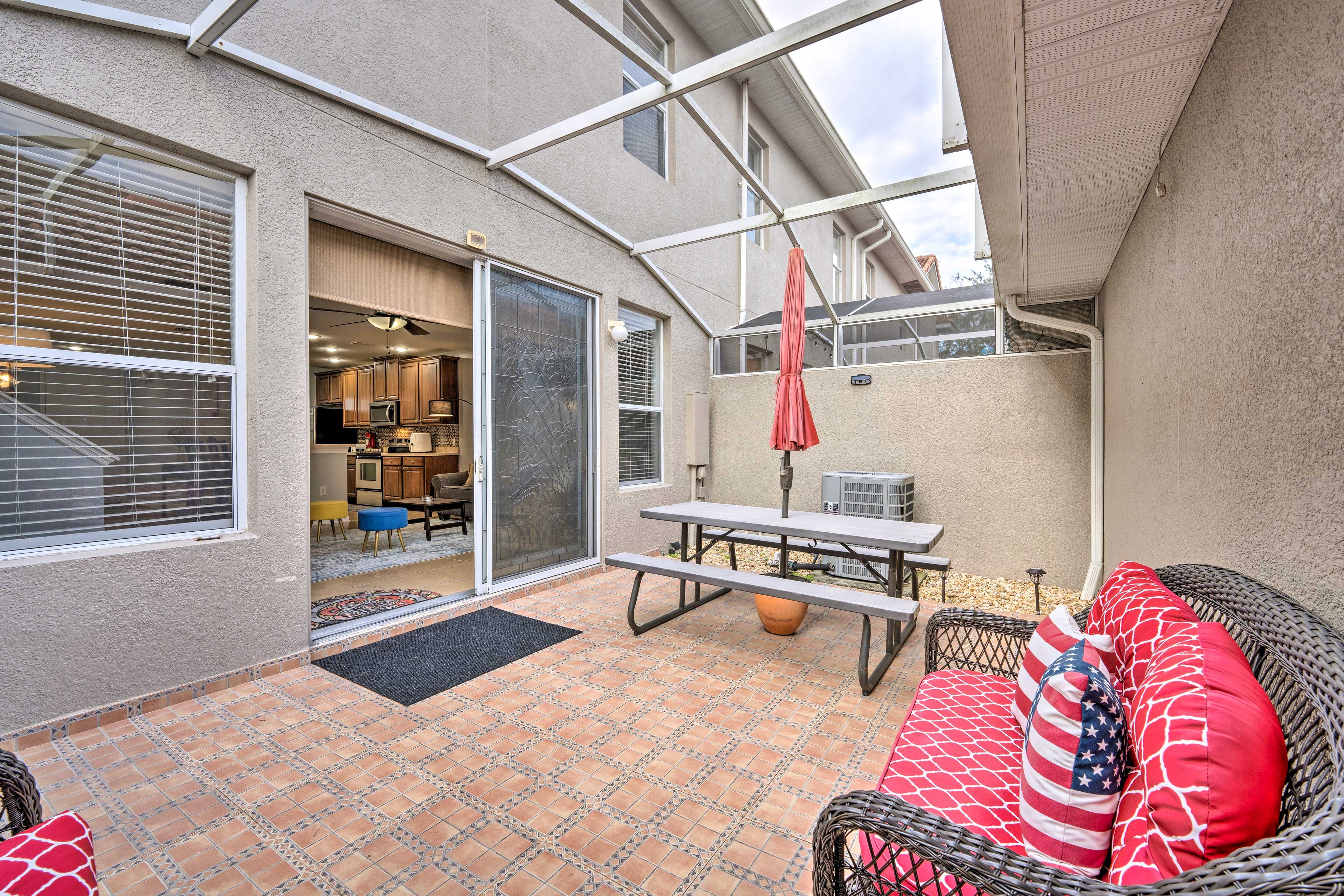 Enclosed Patio