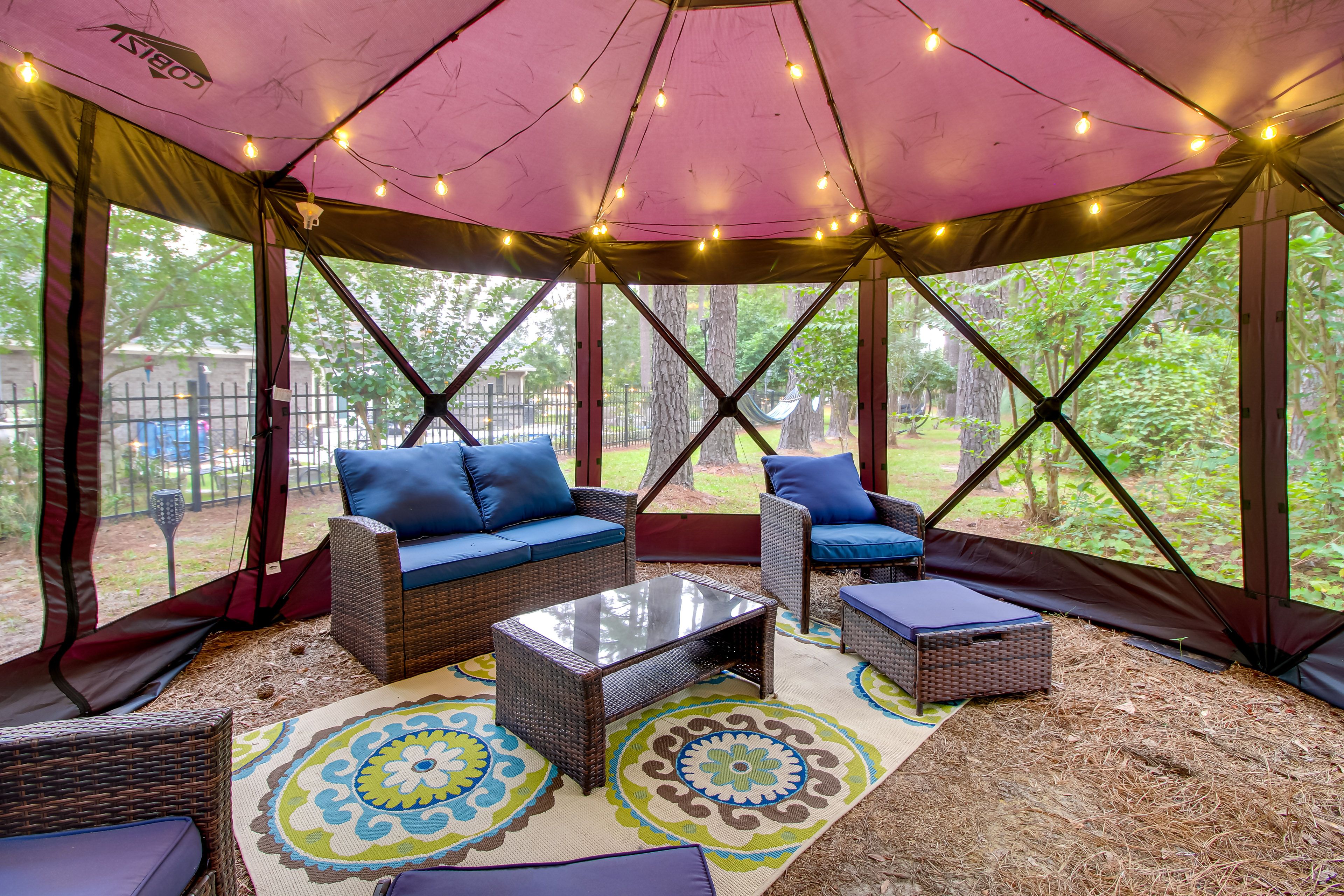 Backyard | Glamping Tent Gazebo