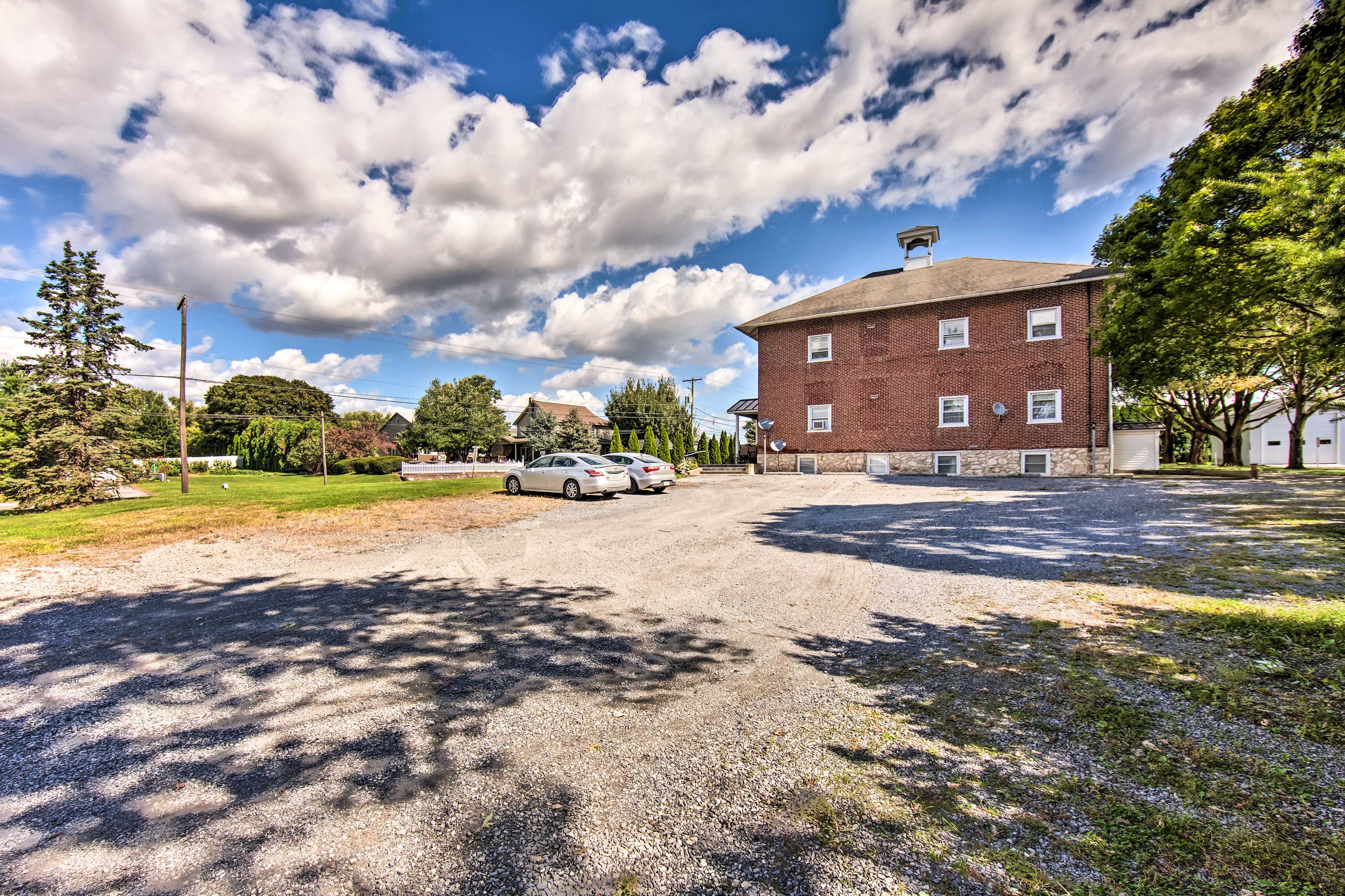 Parking | Community Parking Lot (4 Vehicles) | RV/Trailer Parking On-Site