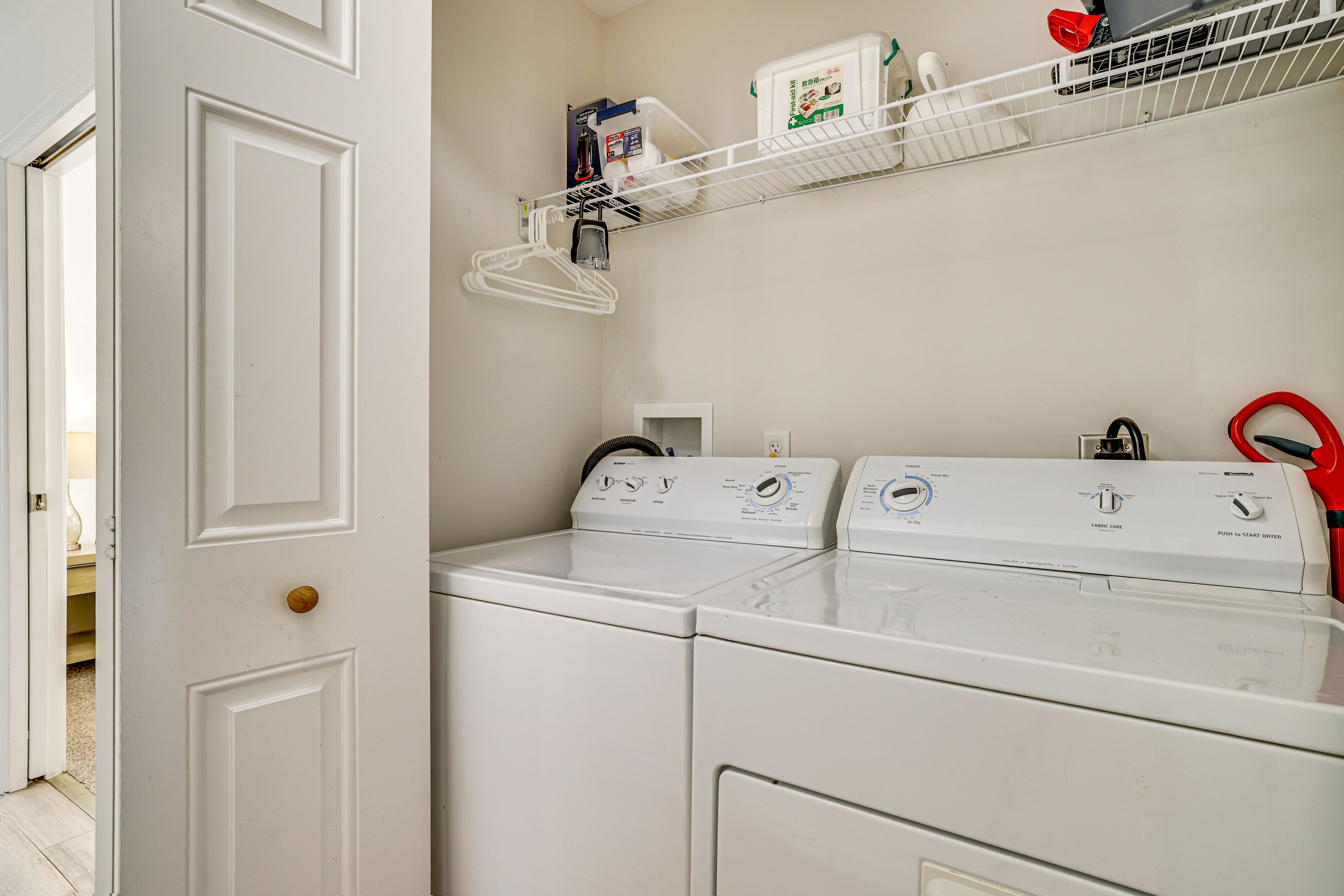 Laundry Closet | Laundry Detergent | Iron & Ironing Board