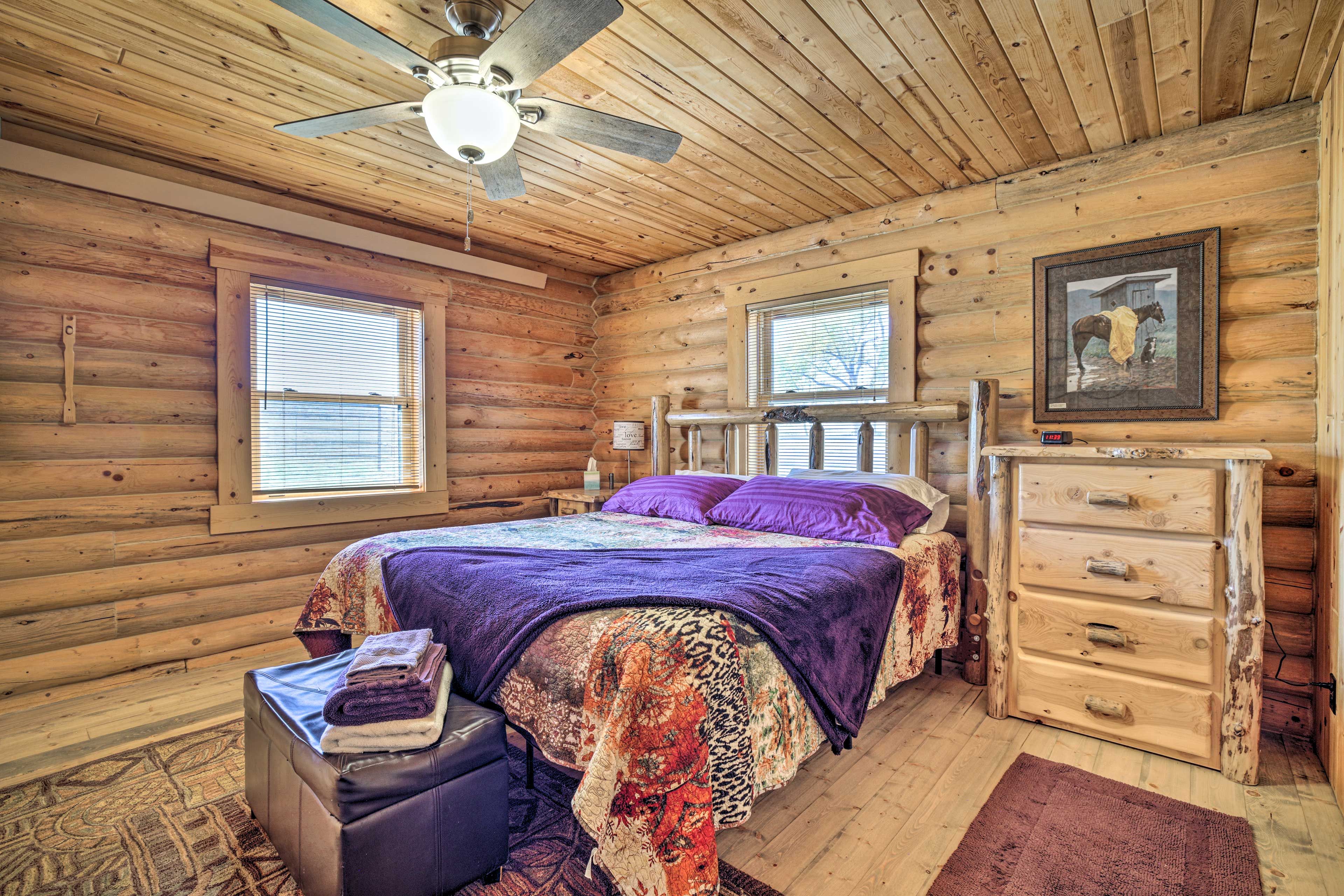 Bedroom 1 | California King Bed | Linens Provided