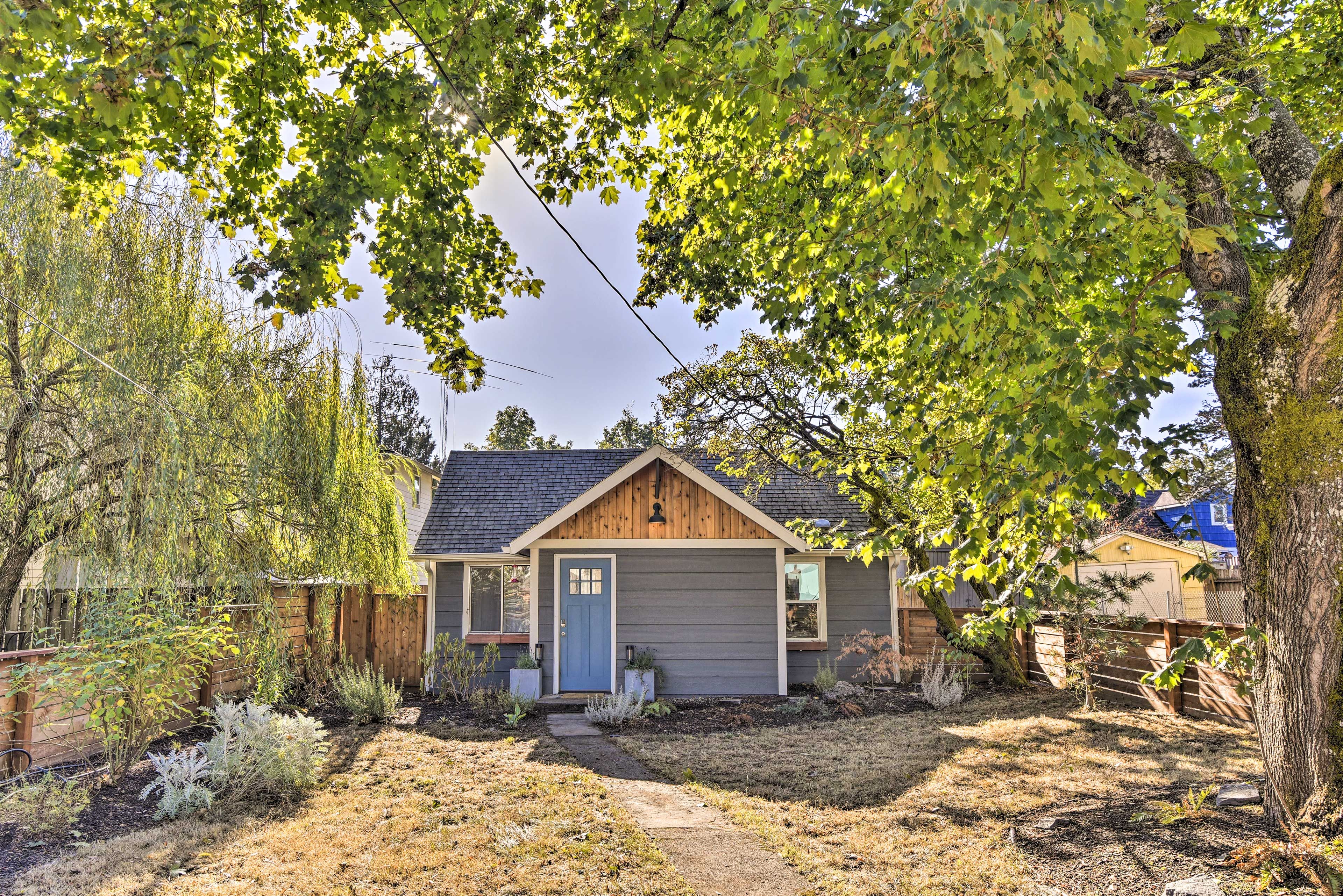 Portland Vacation Rental | 2BR | 1BA | 1 Step Required for Access | 900 Sq Ft