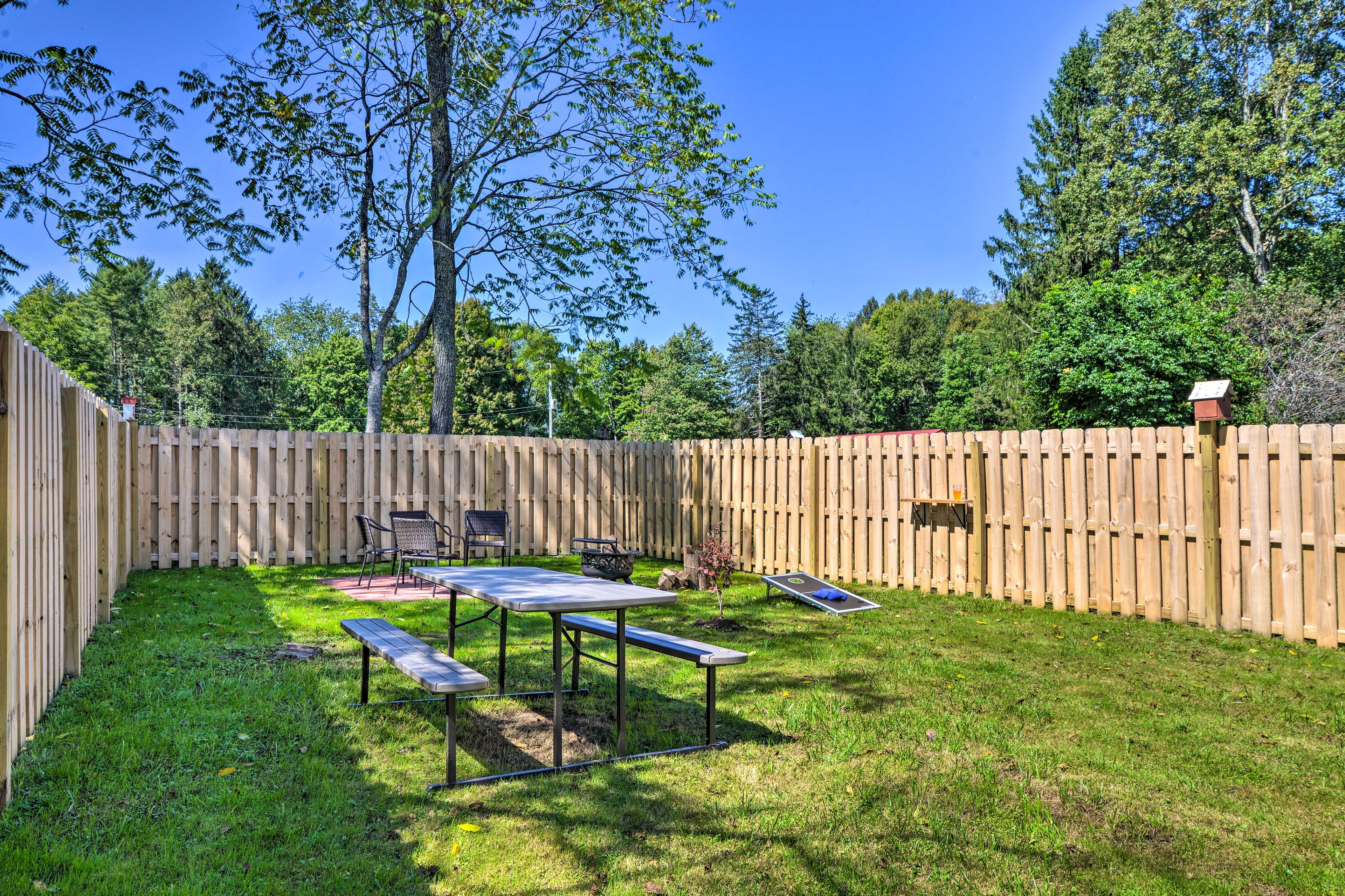 Private Backyard