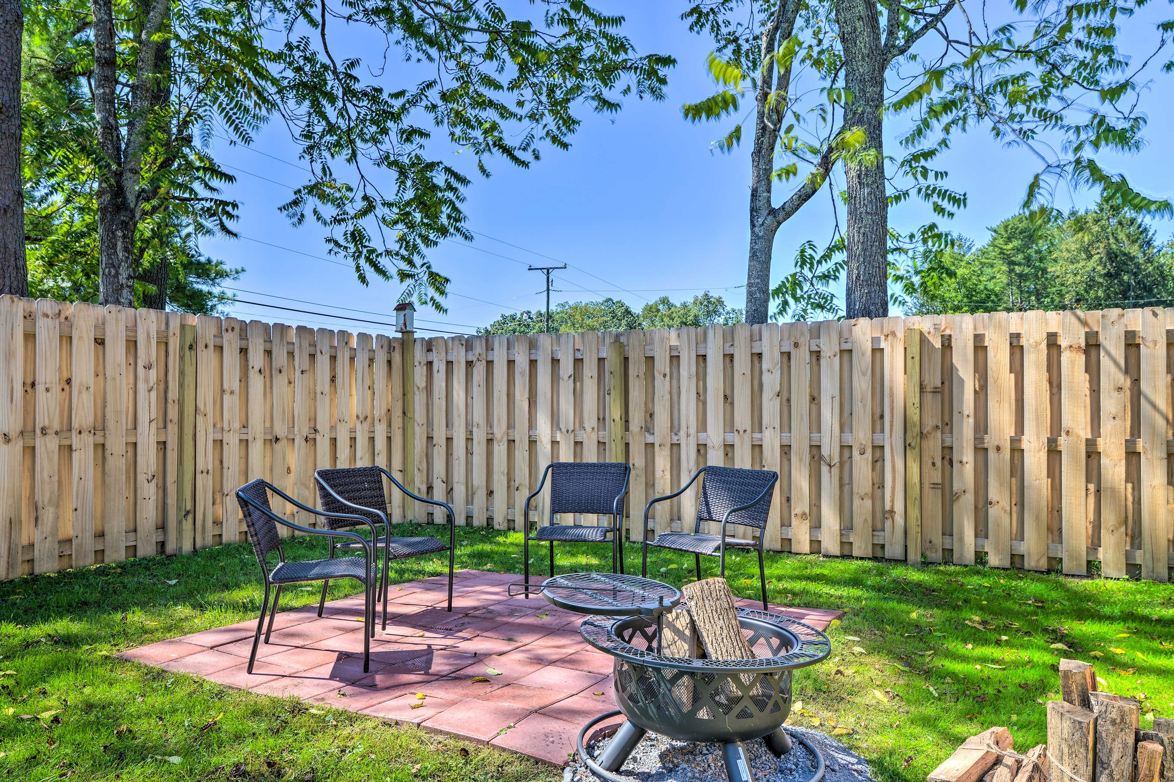 Private Backyard