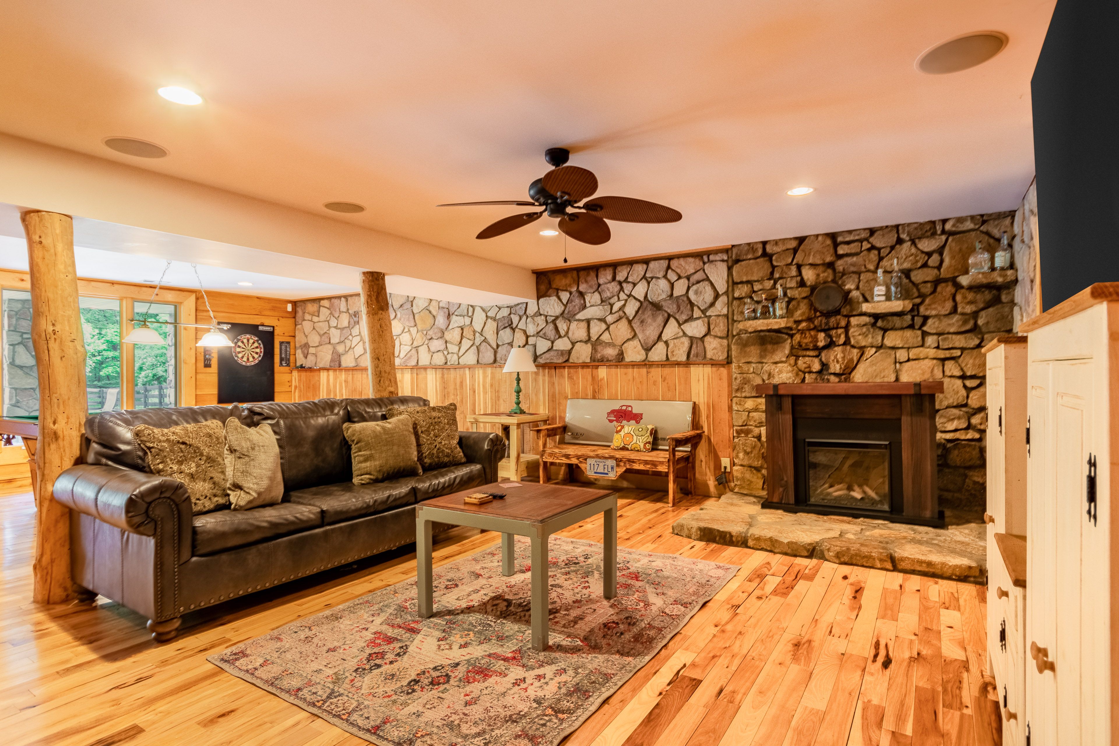 Game Room | Lower Level | Smart TV | Wood-Burning Stove | Pool Table