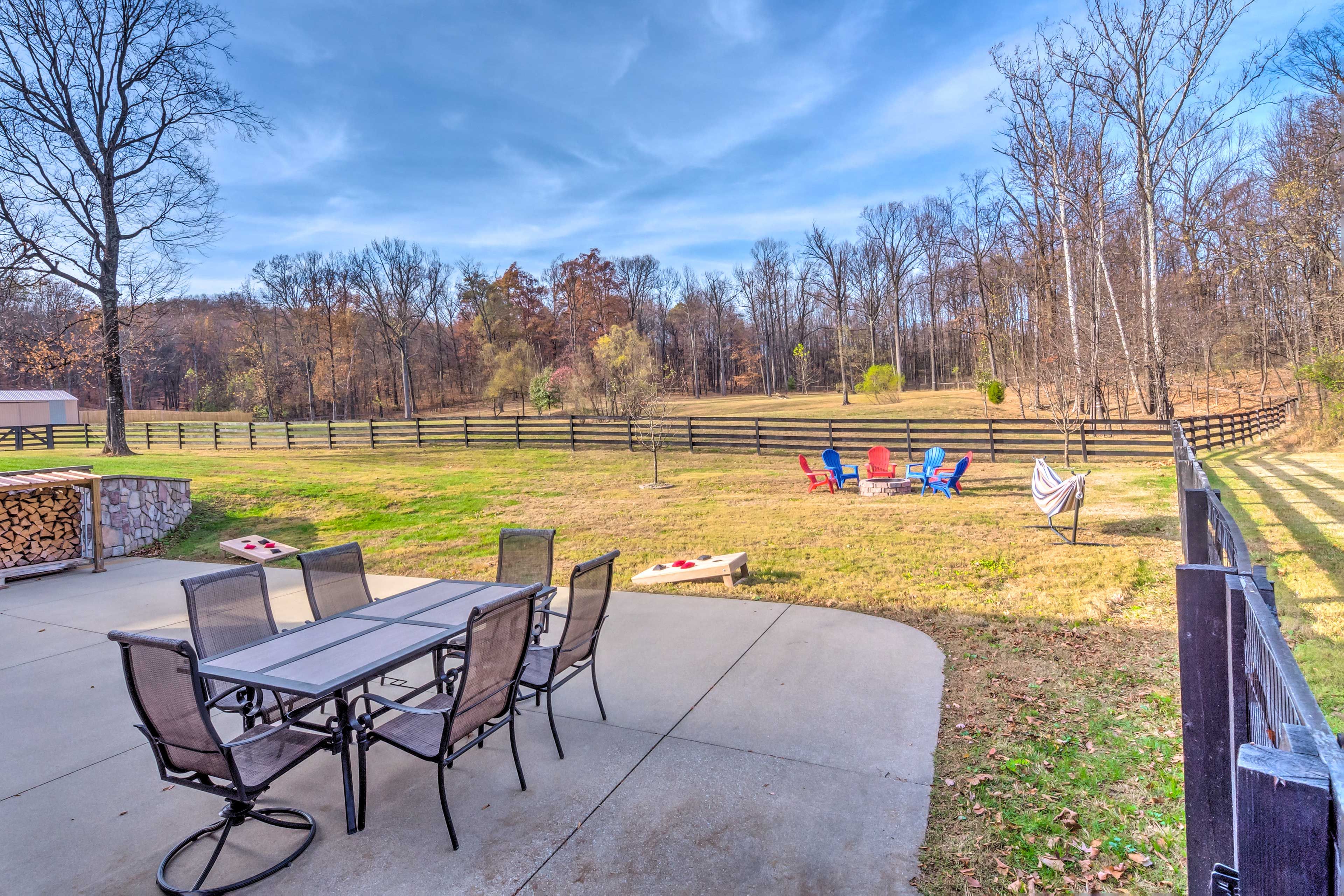 Patio | Outdoor Dining Area | 2-Story Home
