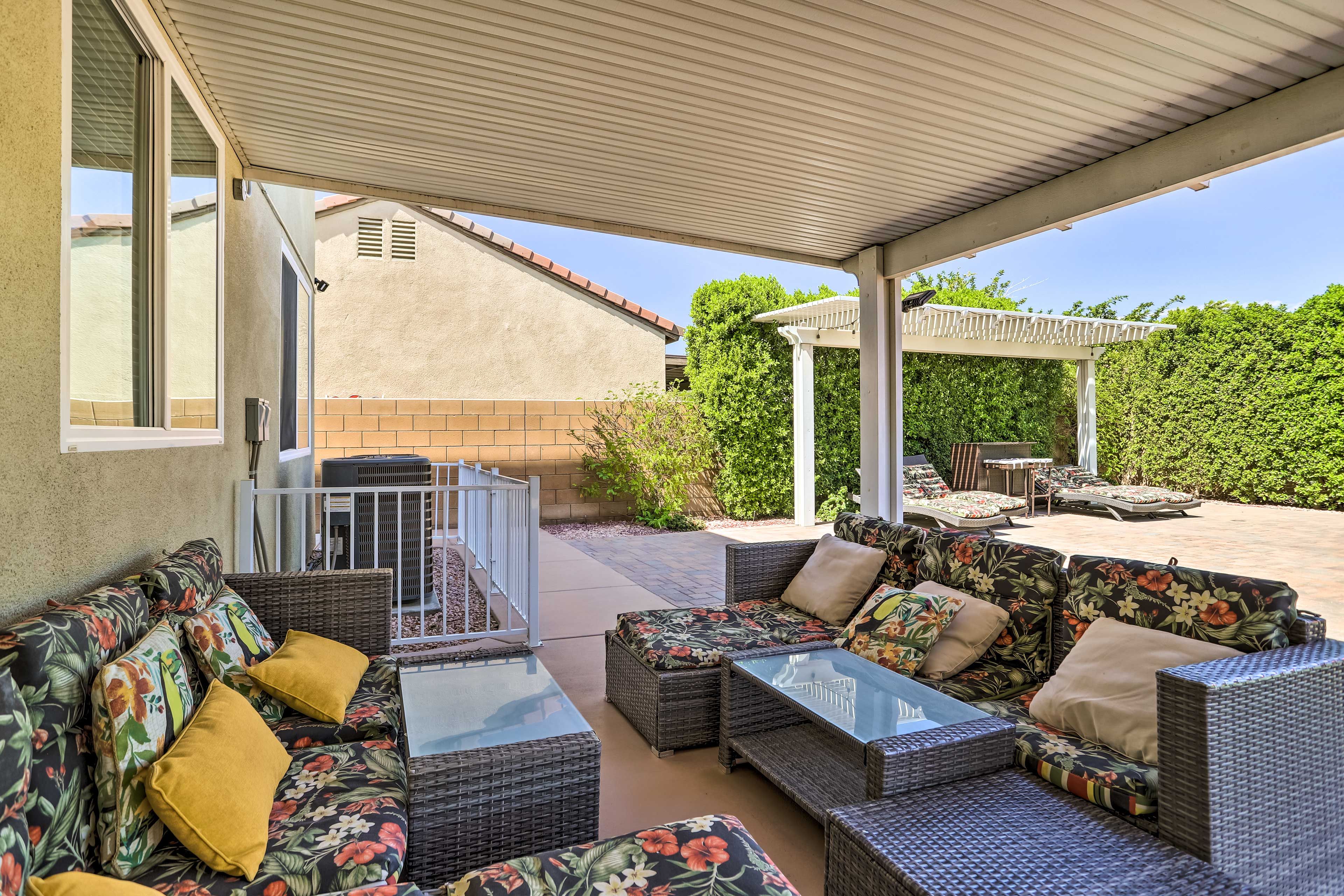 Covered Patio | Private Outdoor Oasis