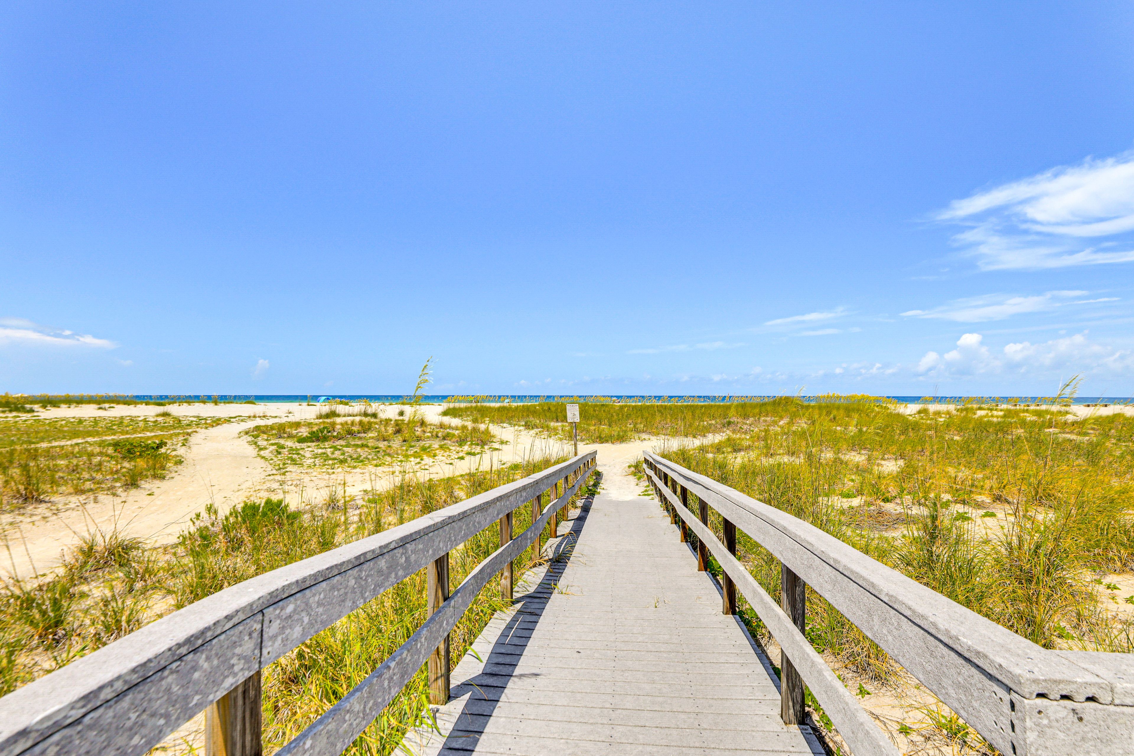 Beach Access On-Site