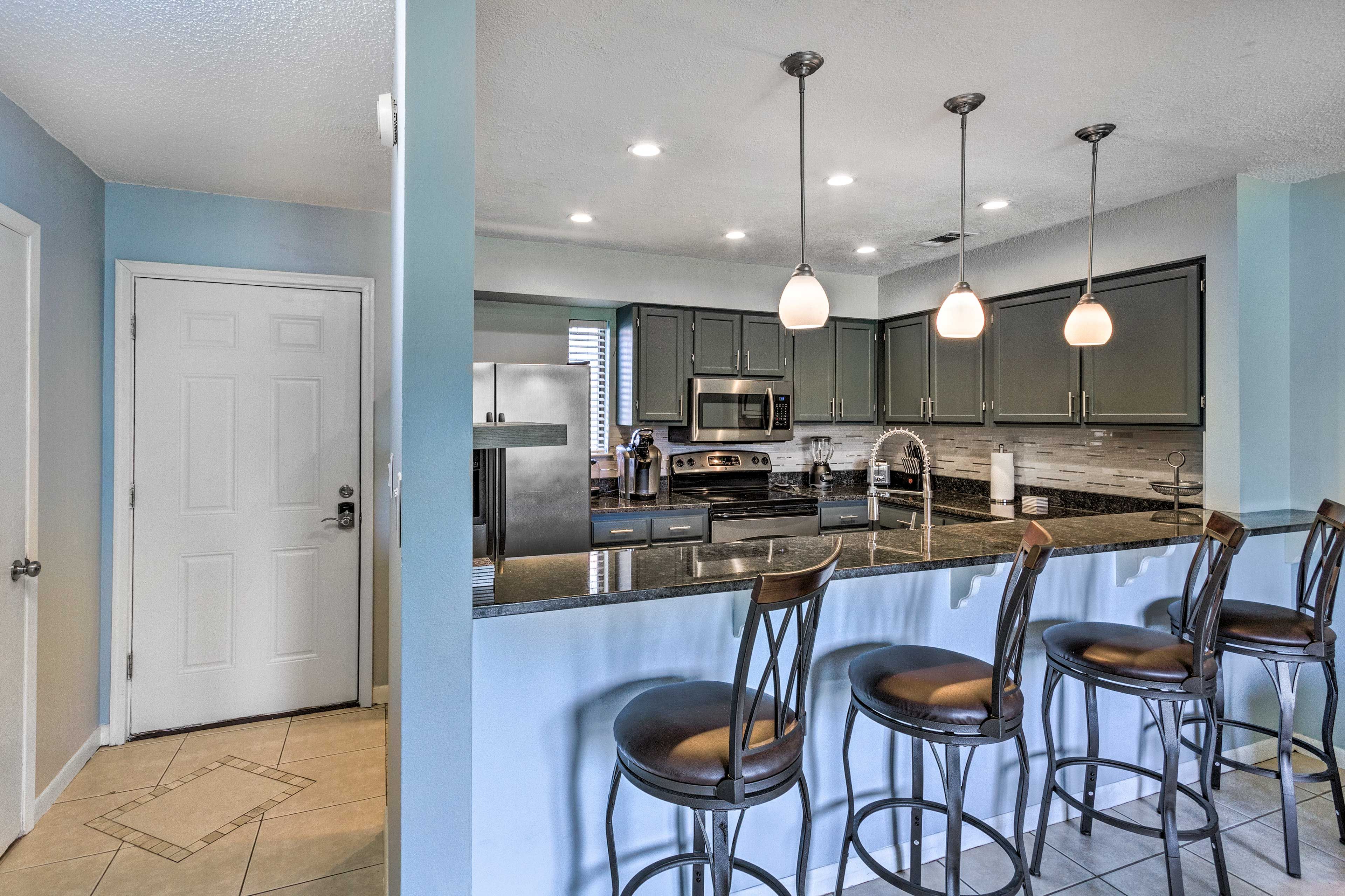 Kitchen | 1st Floor | Dishware & Flatware | Central A/C & Heating