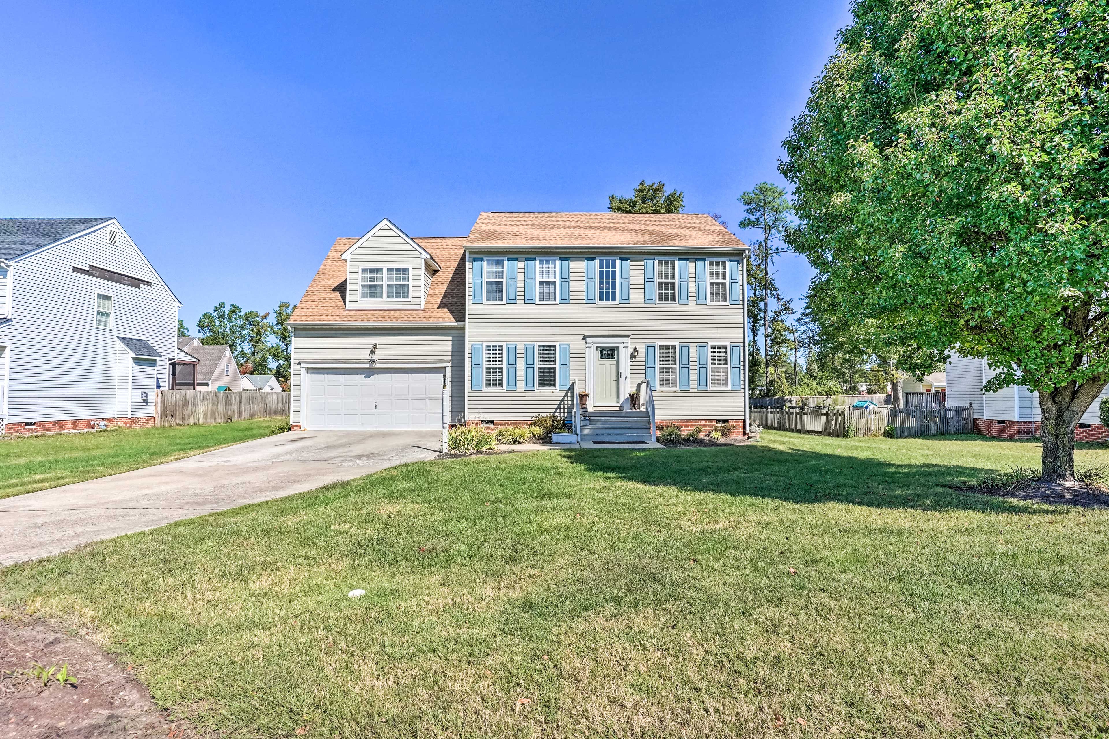 Property Exterior | Garage (2 Vehicles) | Driveway (2 Vehicles)