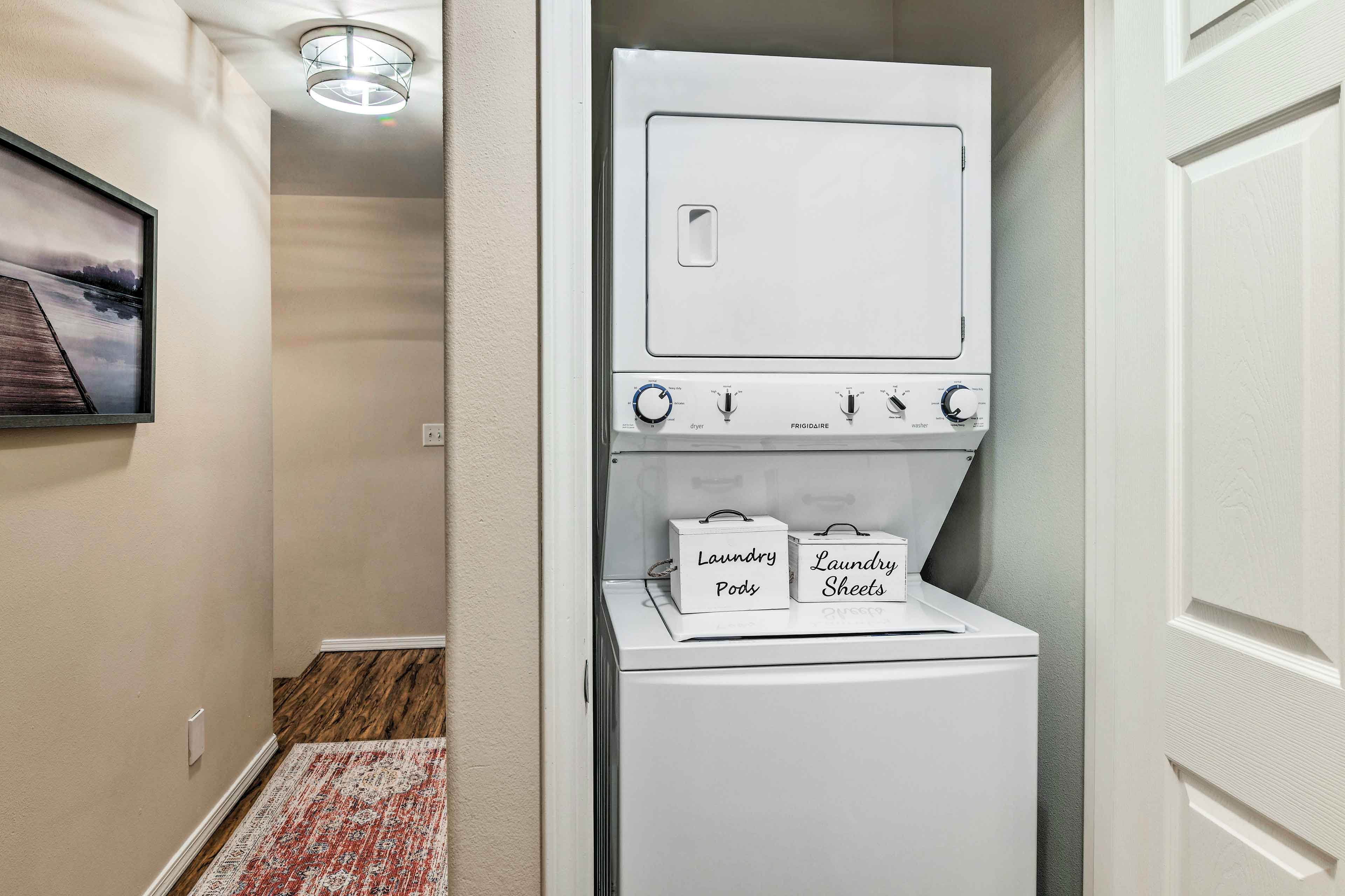 Laundry Area | Iron & Board Provided