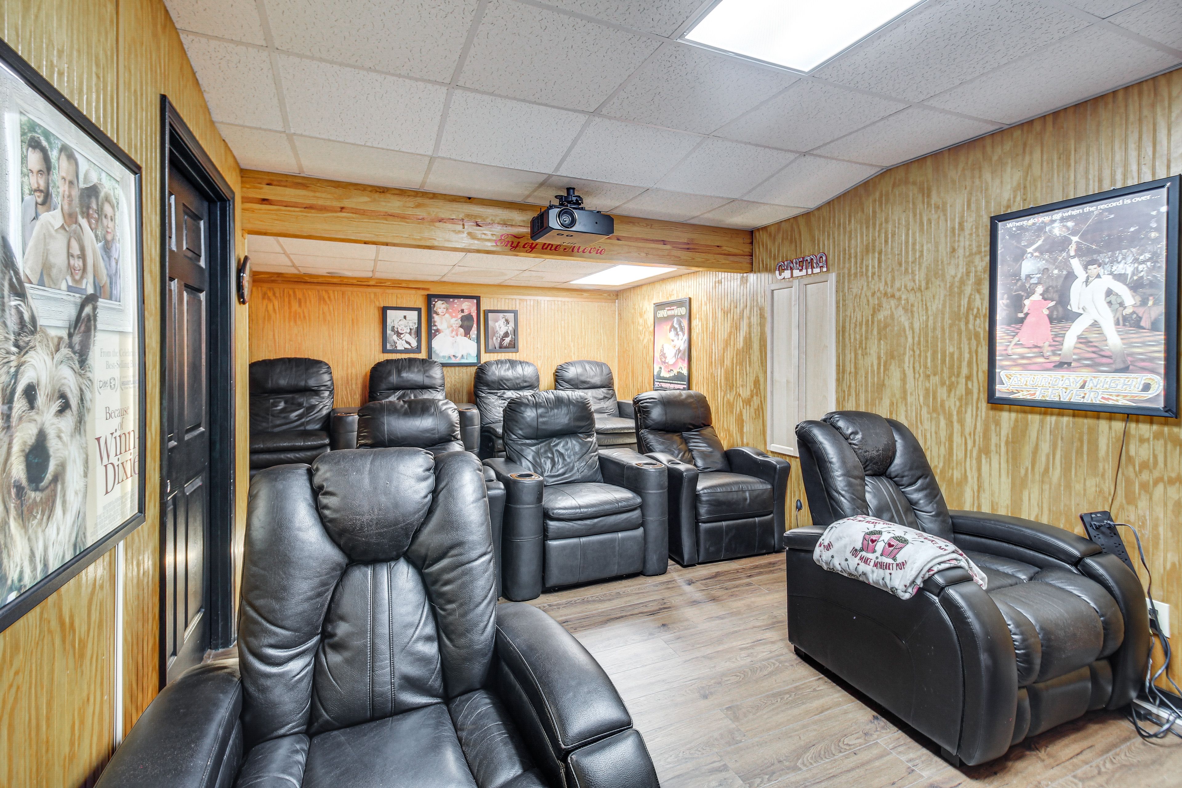 Theater Room | Projector | Lower Level
