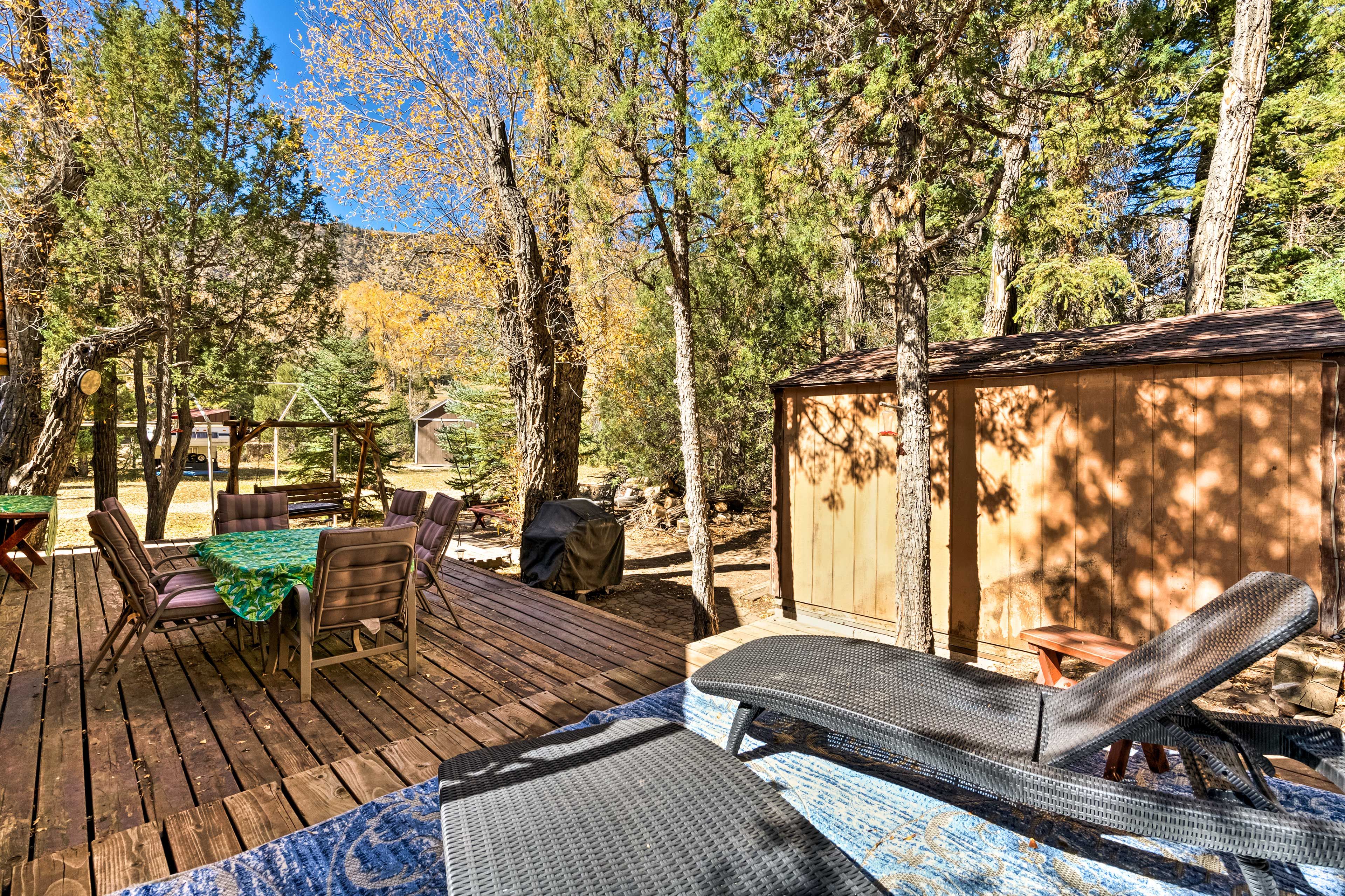 Backyard | Outdoor Shower | Wood-Burning Fire Pit