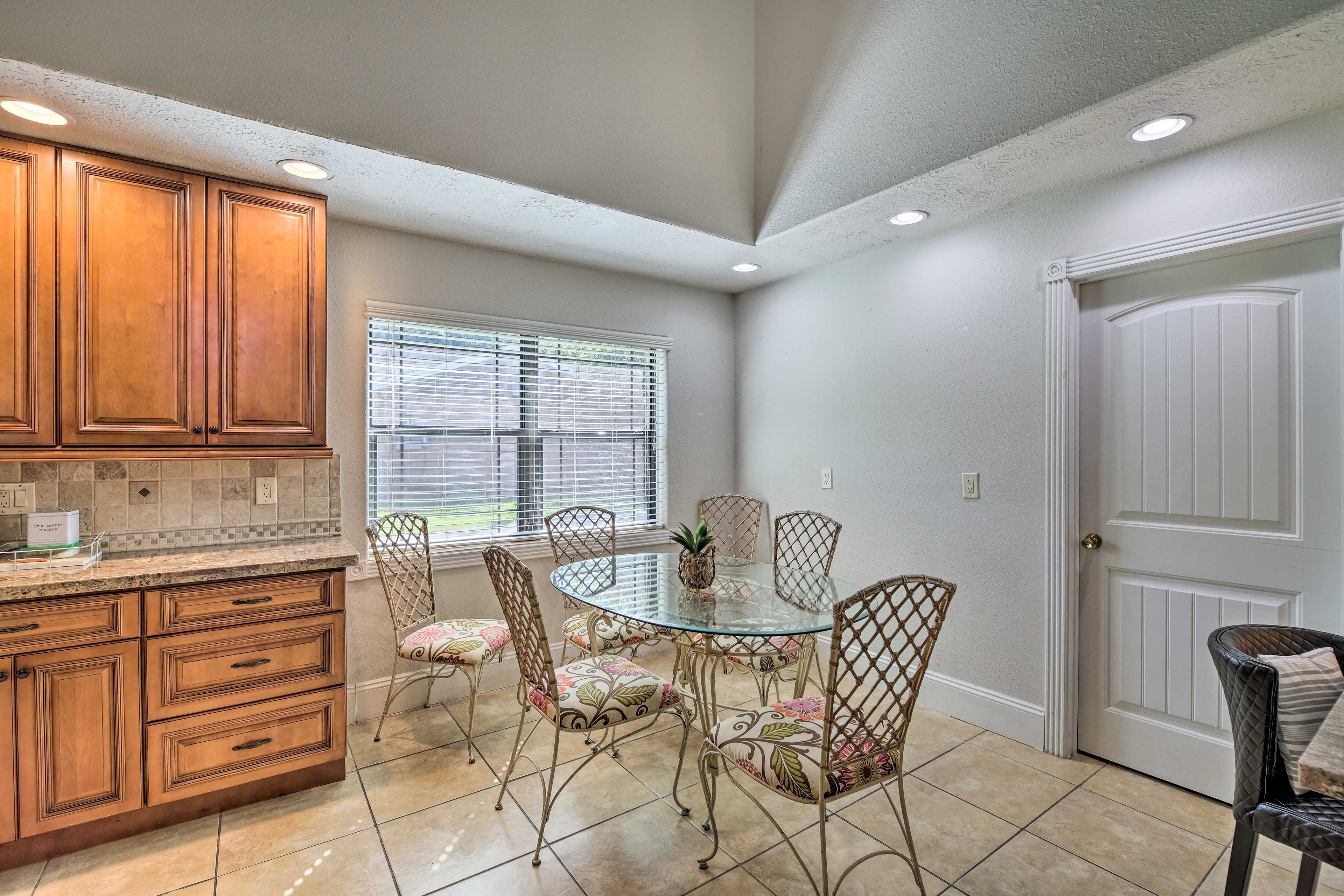 Kitchen & Dining Area | 1st Floor | Workspace