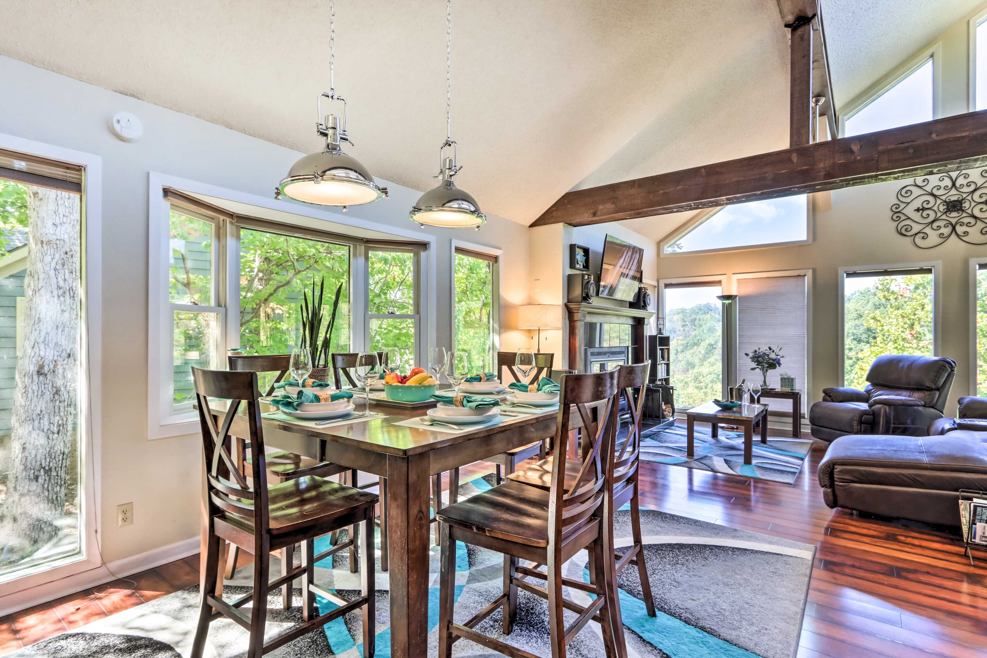 Dining Area | Main Level | Dishware + Flatware