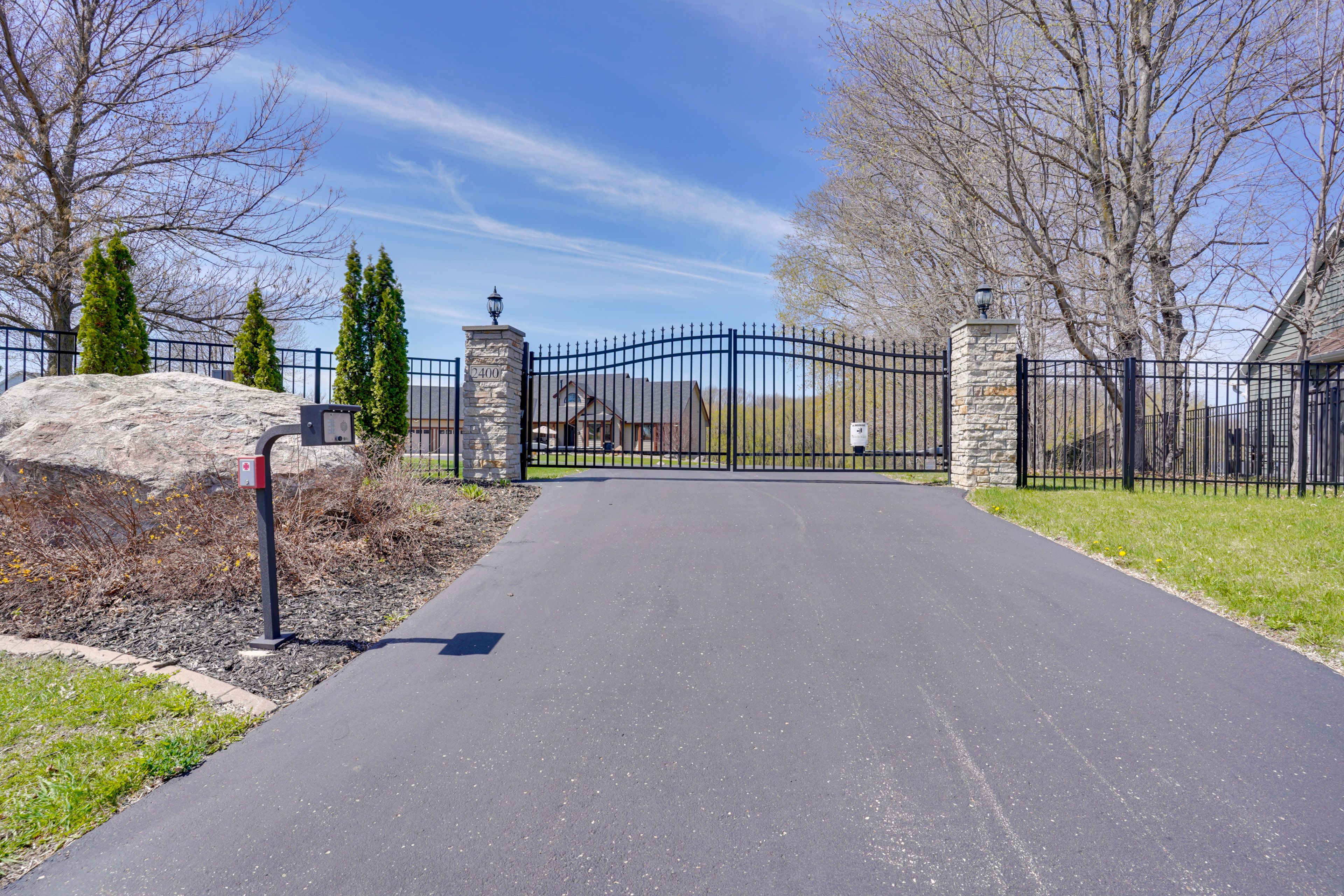 Gated Property Entrance