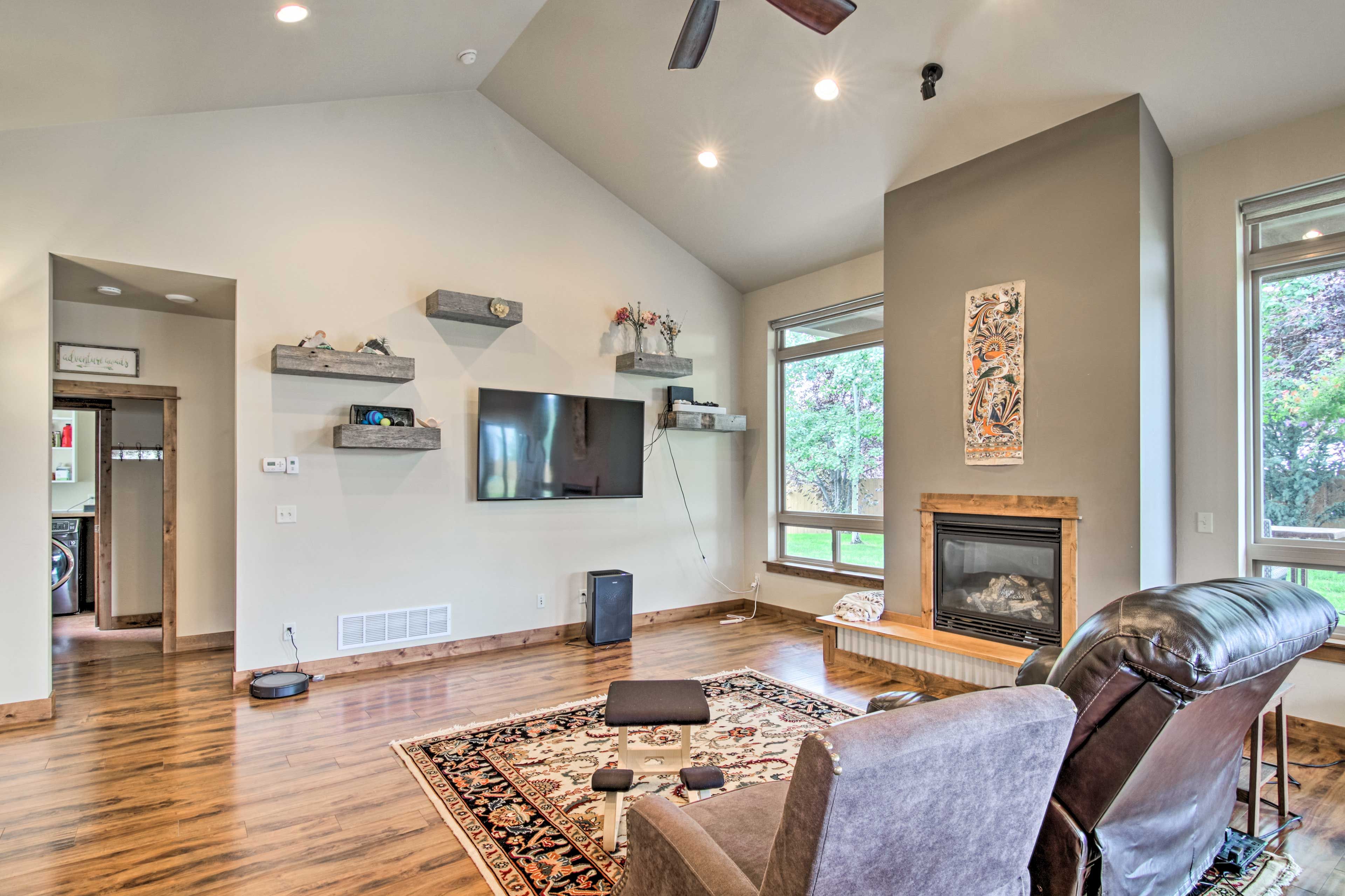 Bozeman Vacation Rental | 4BR | 2.5BA | 2,408 Sq Ft | Stairs Required for Access
