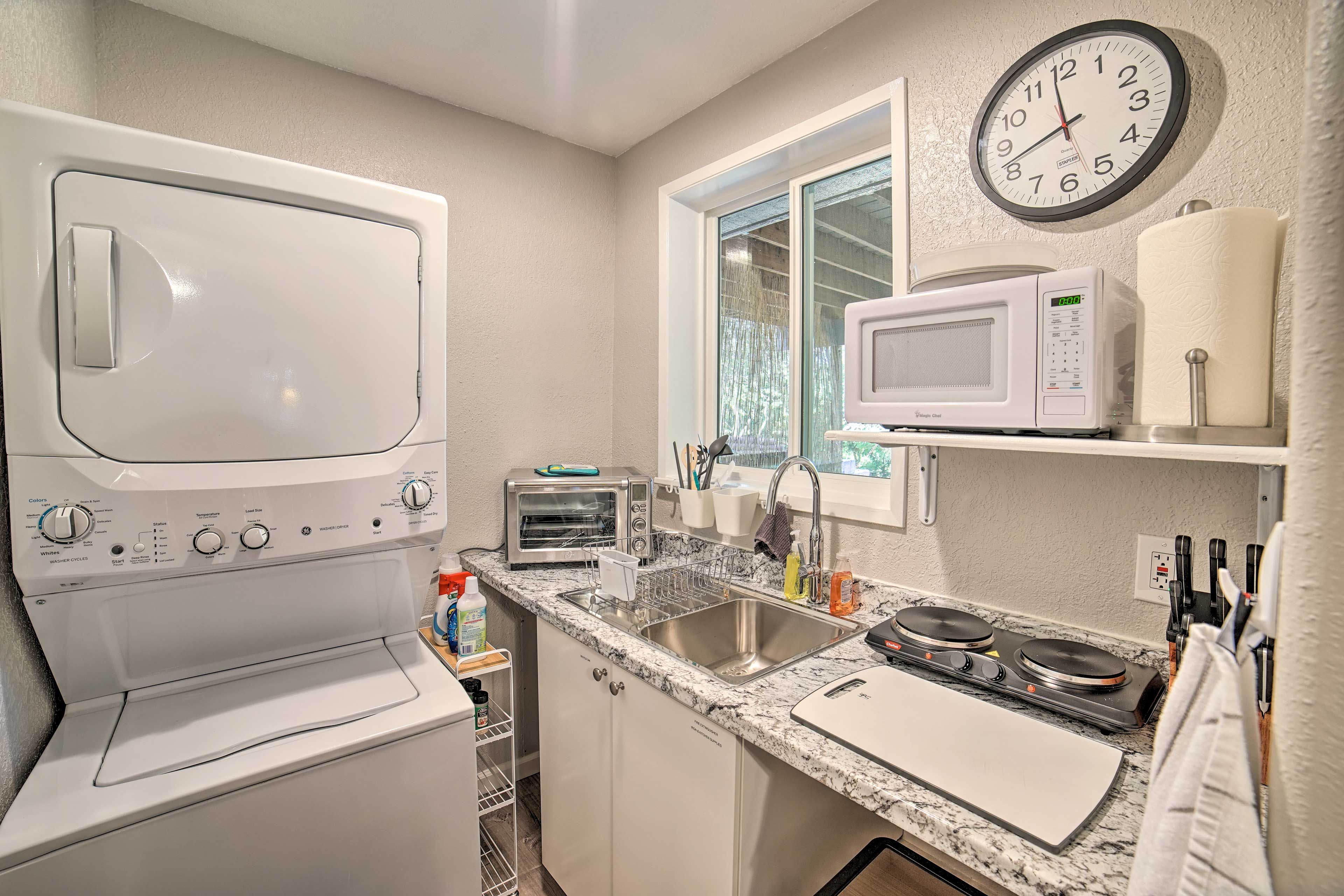 Kitchenette | Cooking Basics | Hot Plate | Toaster Oven