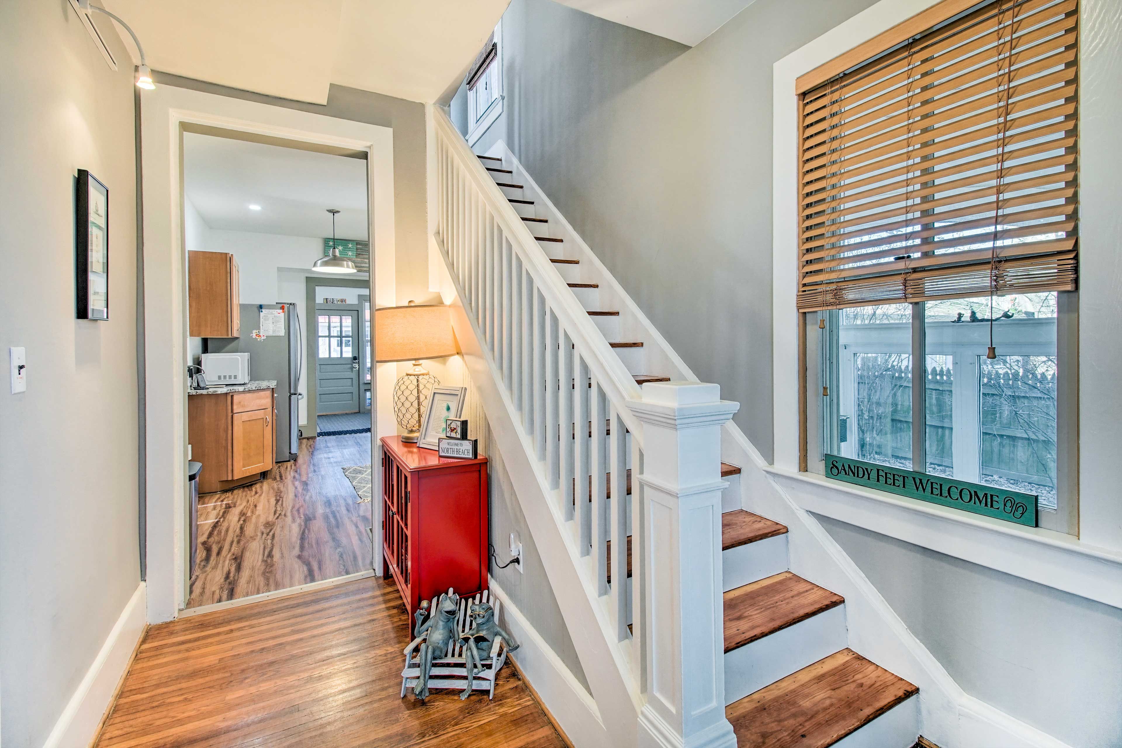 Stairs to Bedrooms
