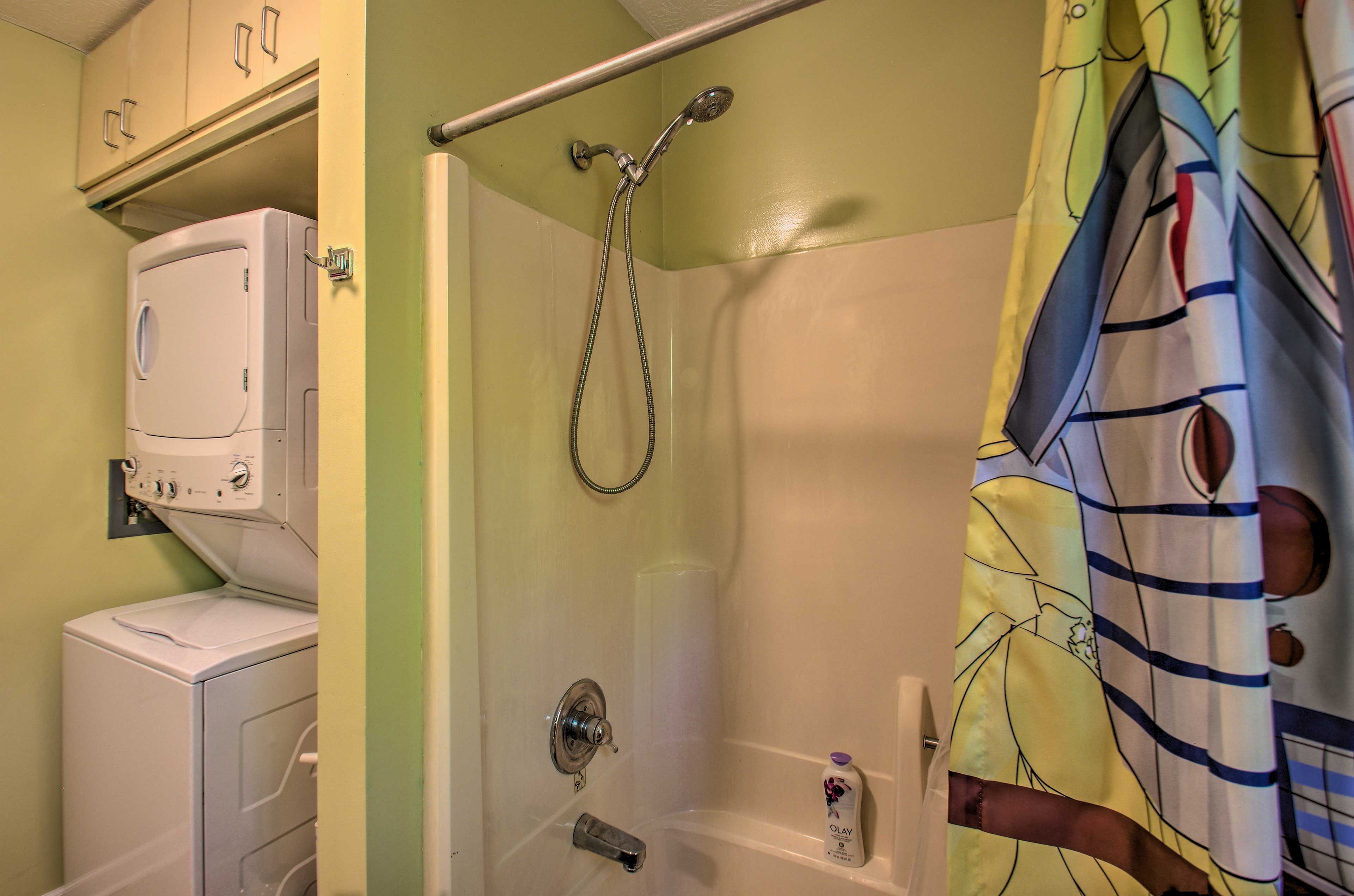 Stackable Washer + Dryer